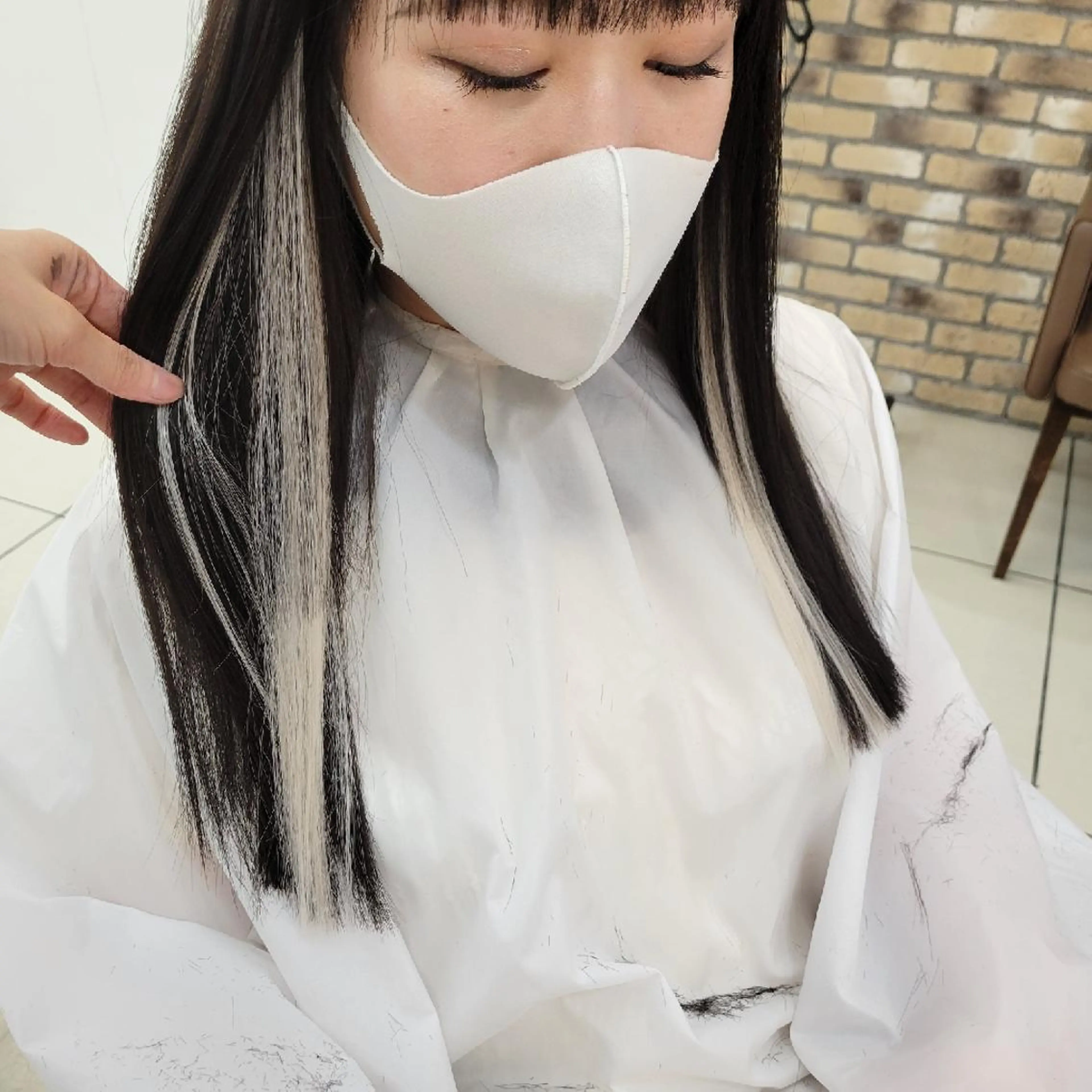 ロング ママ美容師まつげ 🤍まき🤍のヘアスタイル