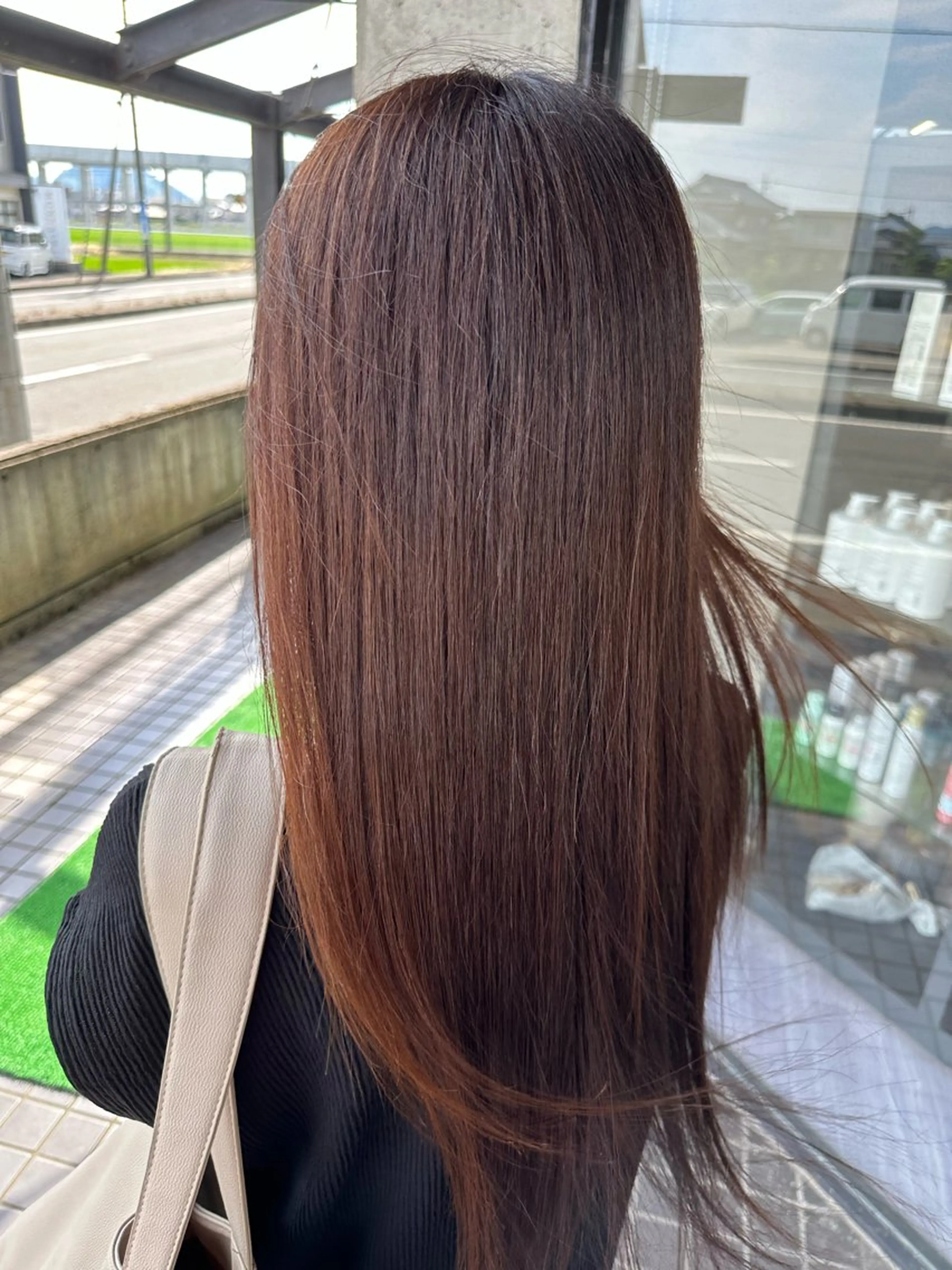 ロング arika　オケシ リョウダイのヘアスタイル