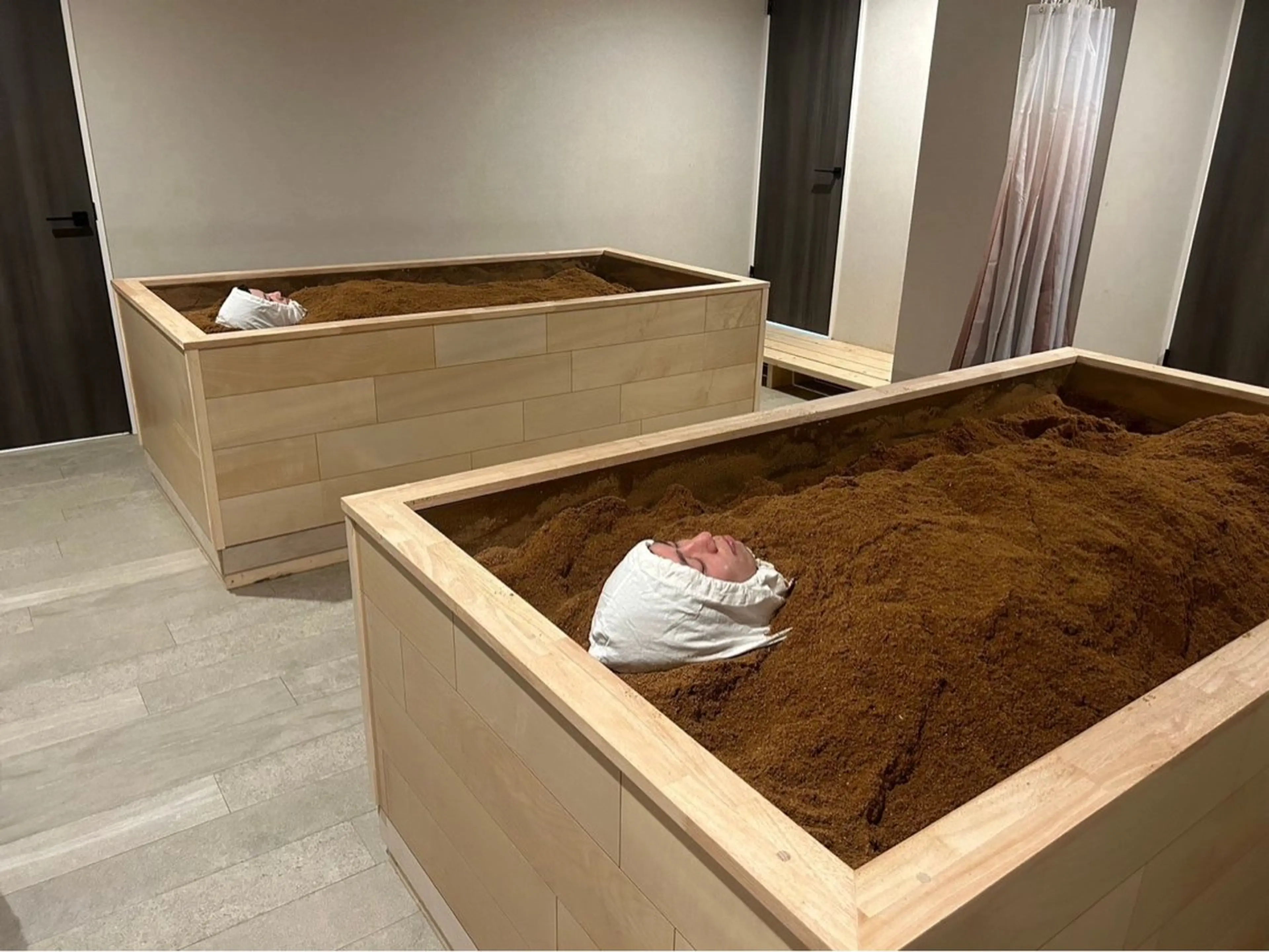 【大阪市初✨】男女認可 酵素浴👫🔥【期間限定ペア割】お二人さまでのご利用の場合限定🪽お一人様¥4,500🤗の写真