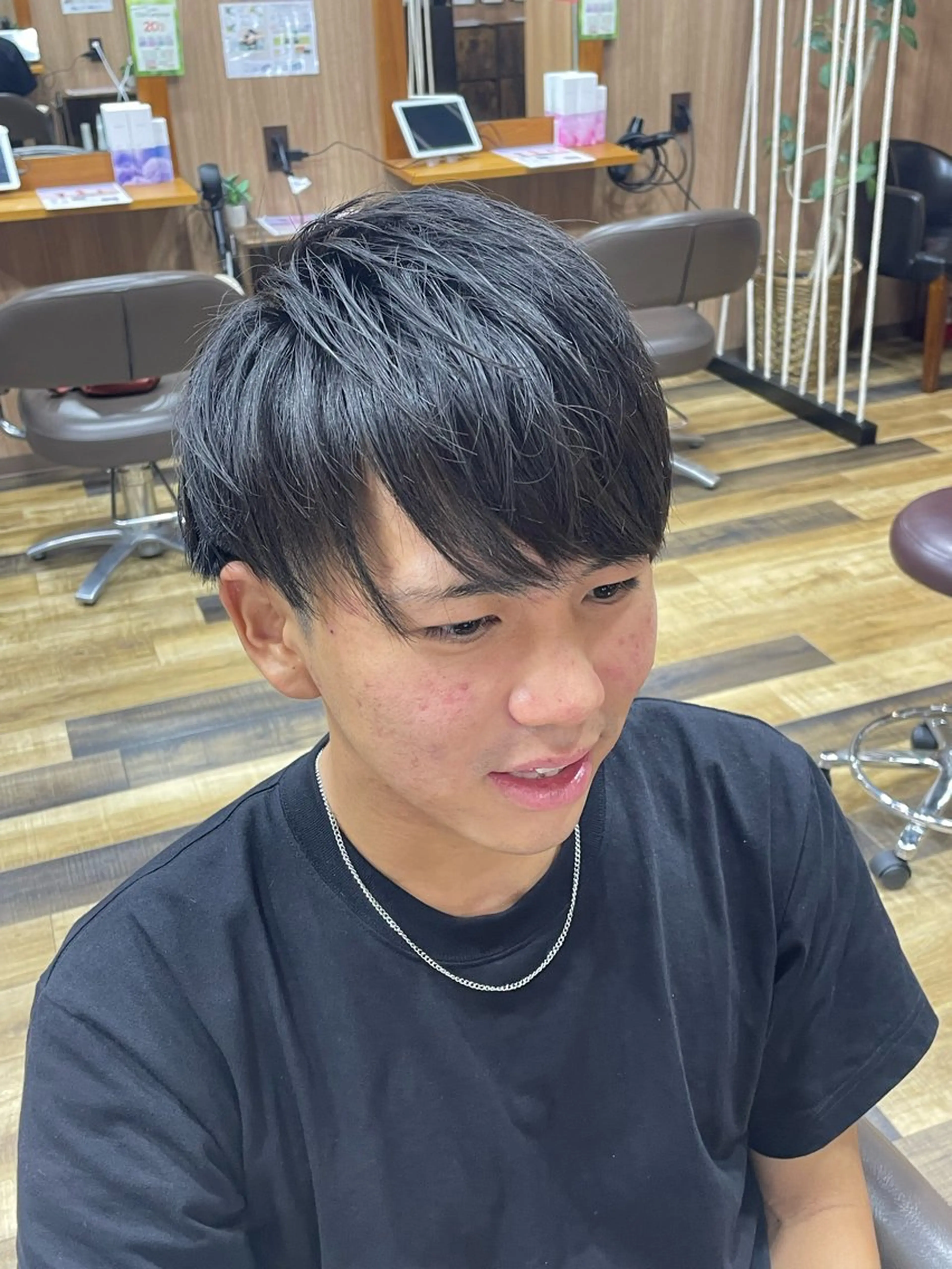 ショート メンズ カット 山際勇策 /岐阜美容師のヘアスタイル