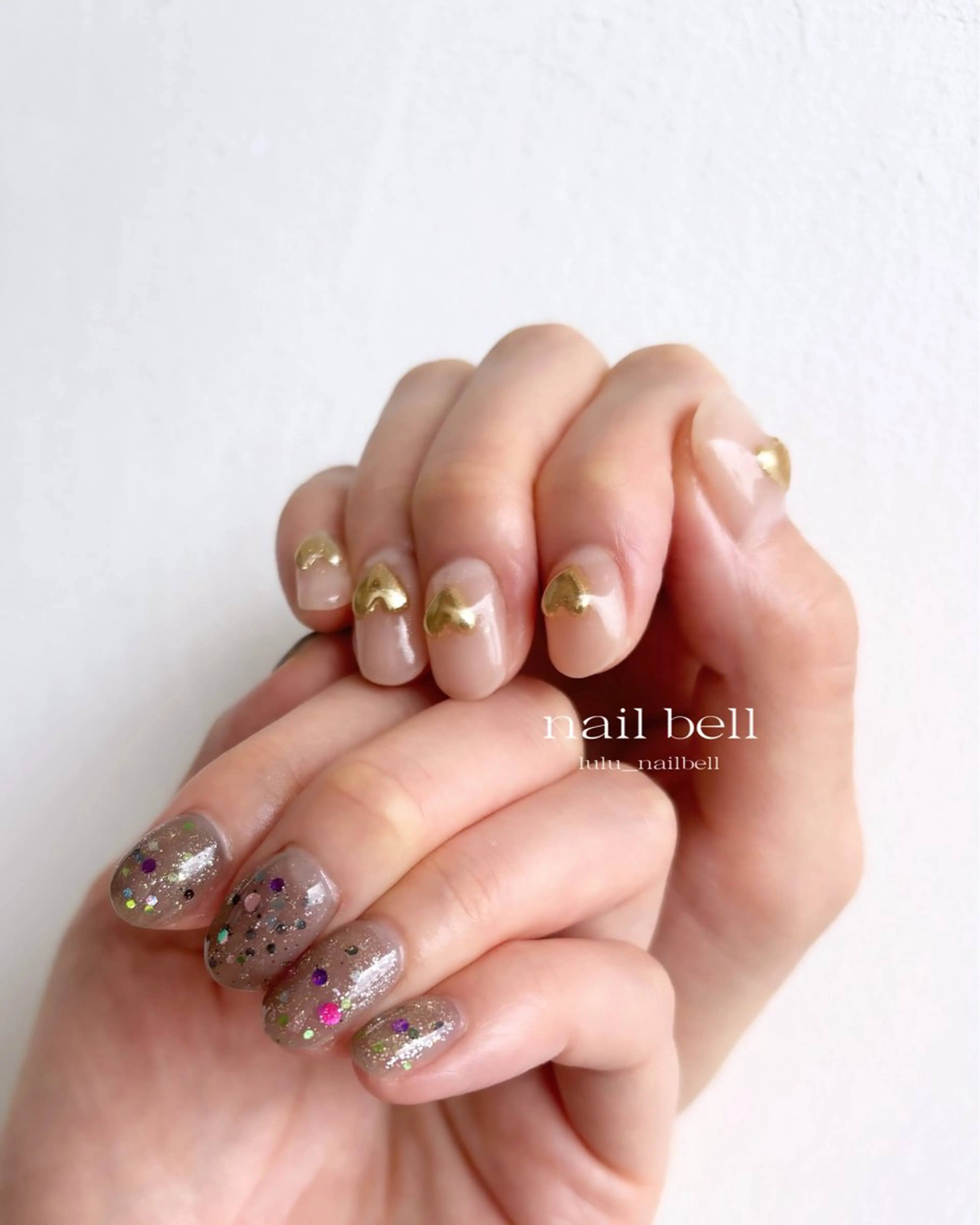 ネイル 大人可愛いネイル🎗 Hinaのネイルデザイン