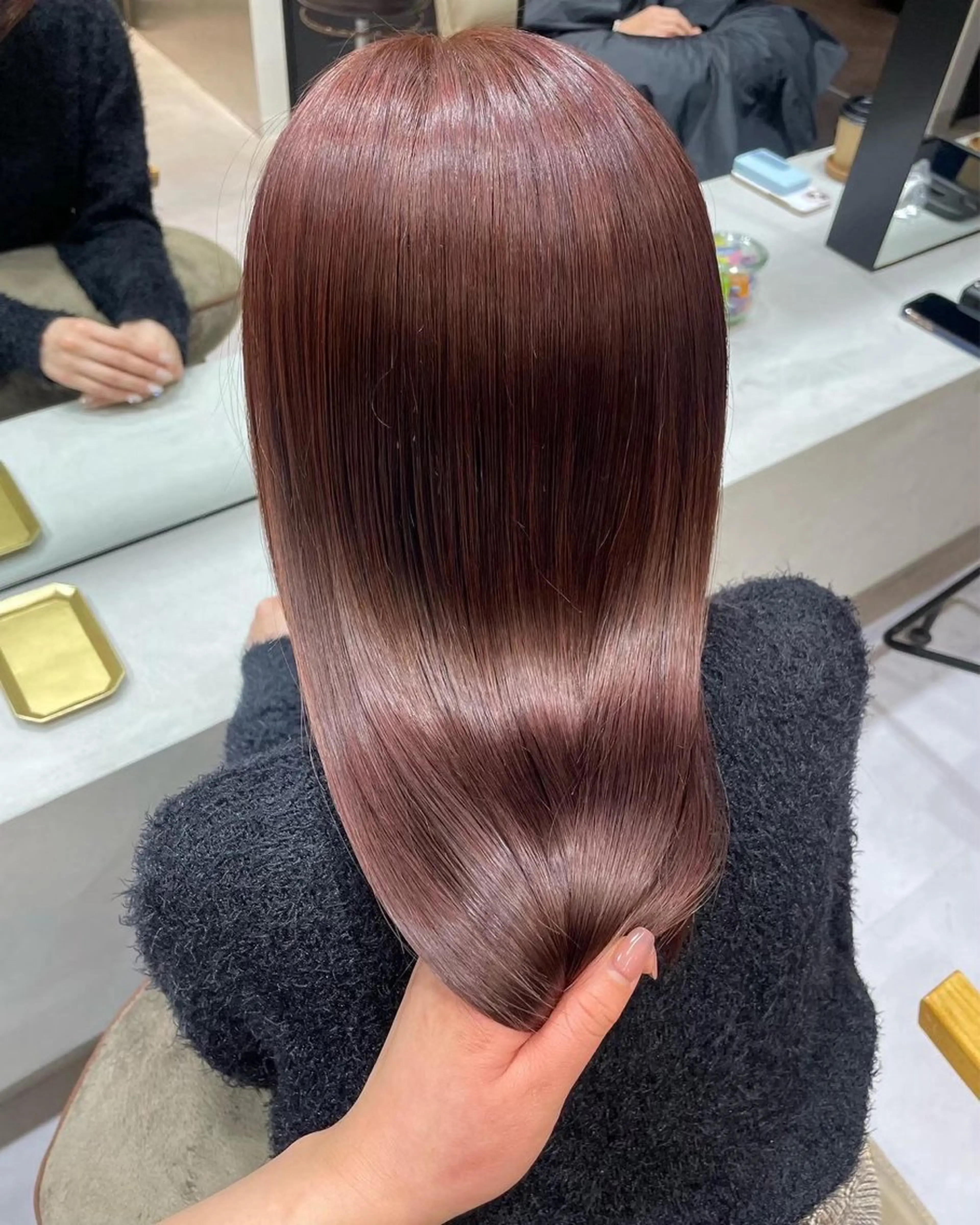 ロング カラー カット特化| 前髪｜みひろのヘアスタイル