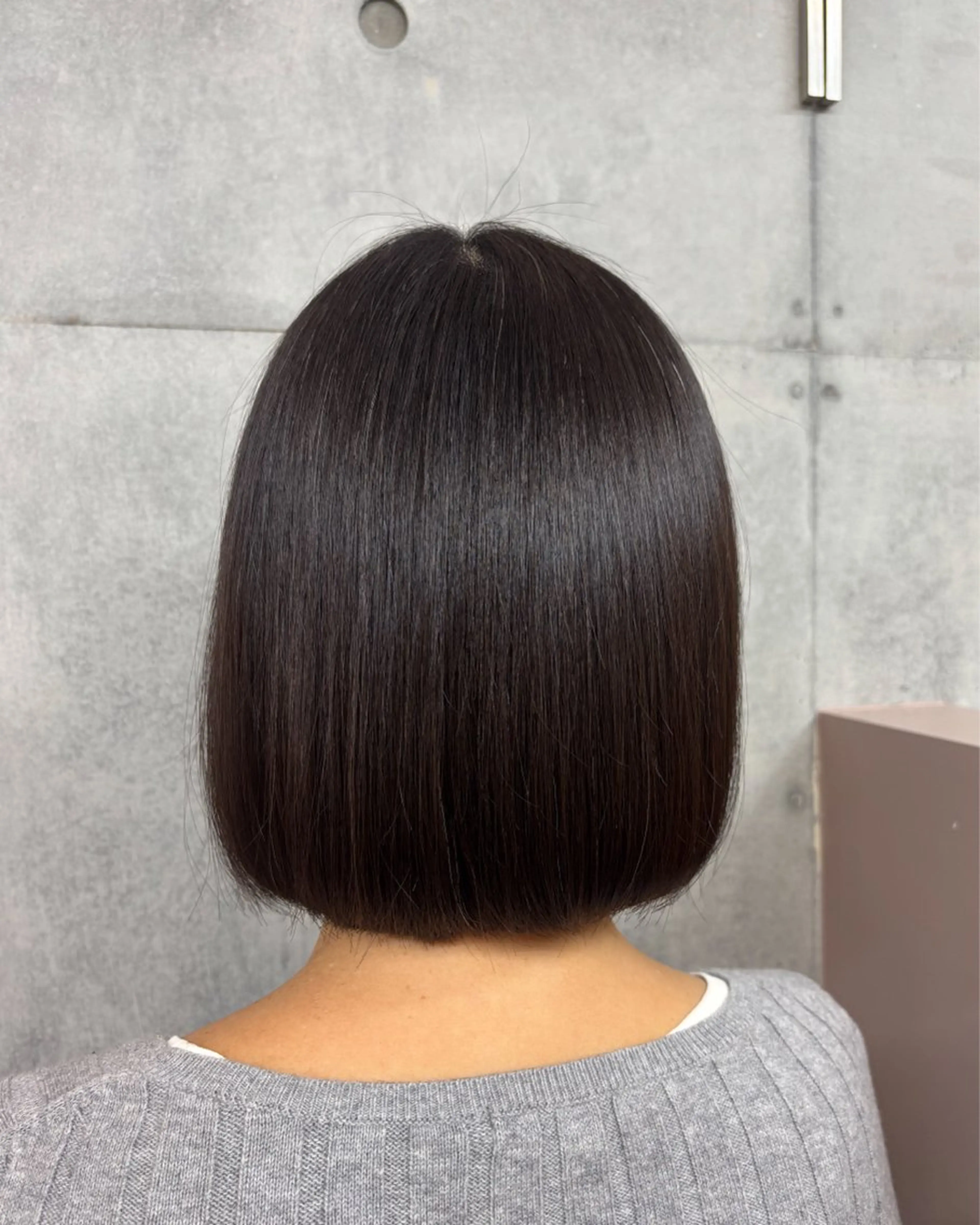 ボブカット+2STEPトリートメント🥣🫧シャンプーブロー込◎(肩から上の長さ最低3cm以上カット✂️)ショートNGの写真