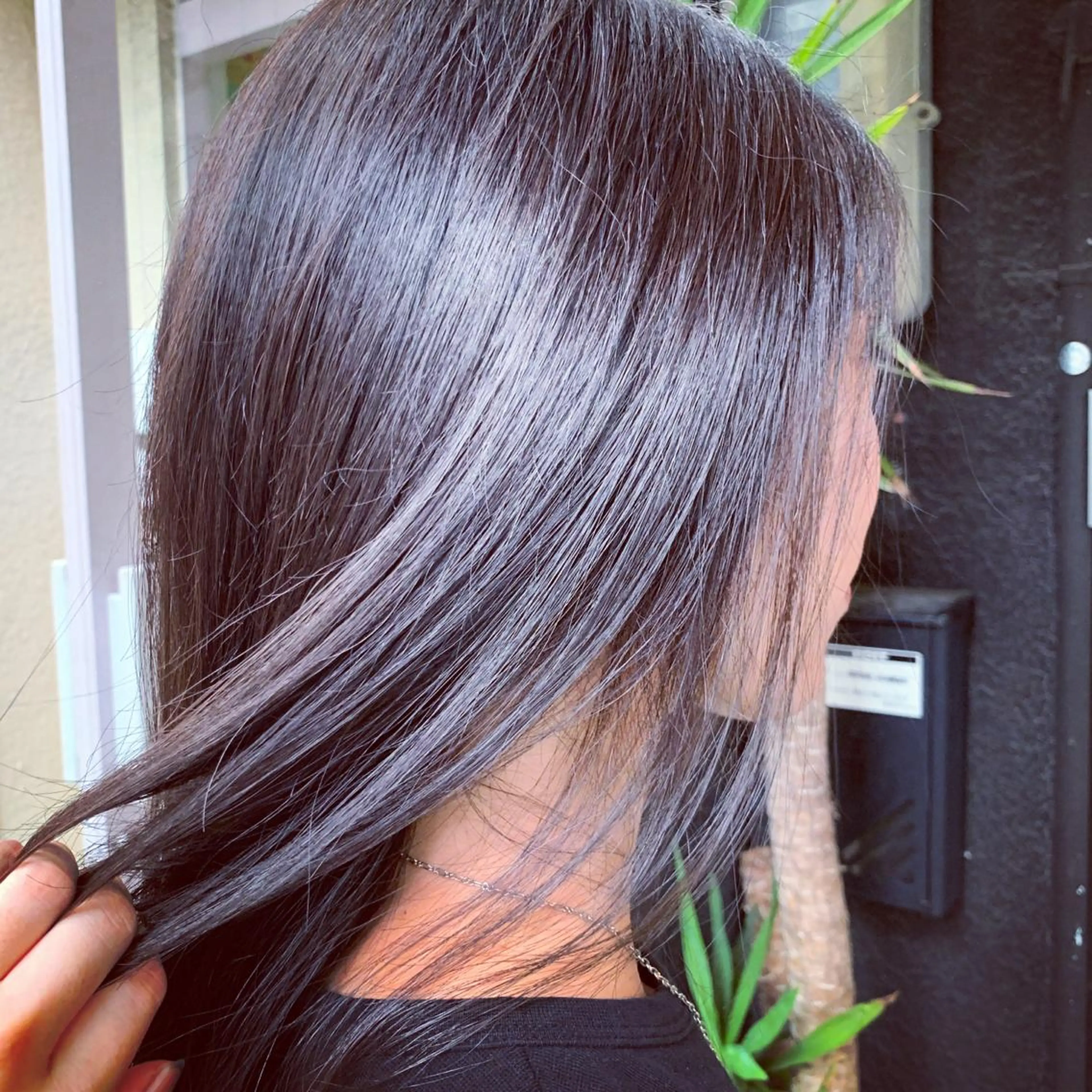 ミディアム 高木 藍のヘアスタイル