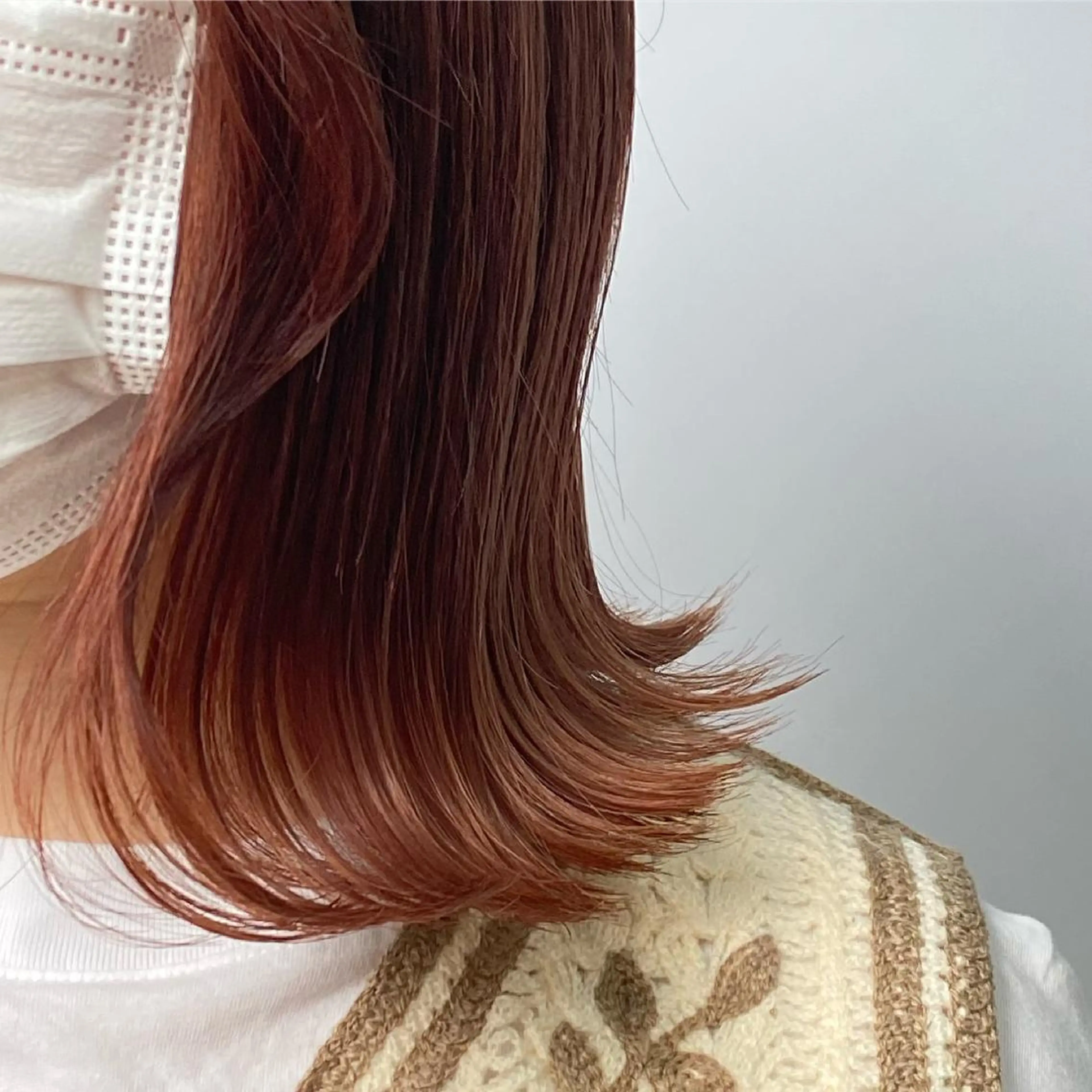 ロング カラー ヘアアレンジ トリートメント ツガミ リナのヘアスタイル