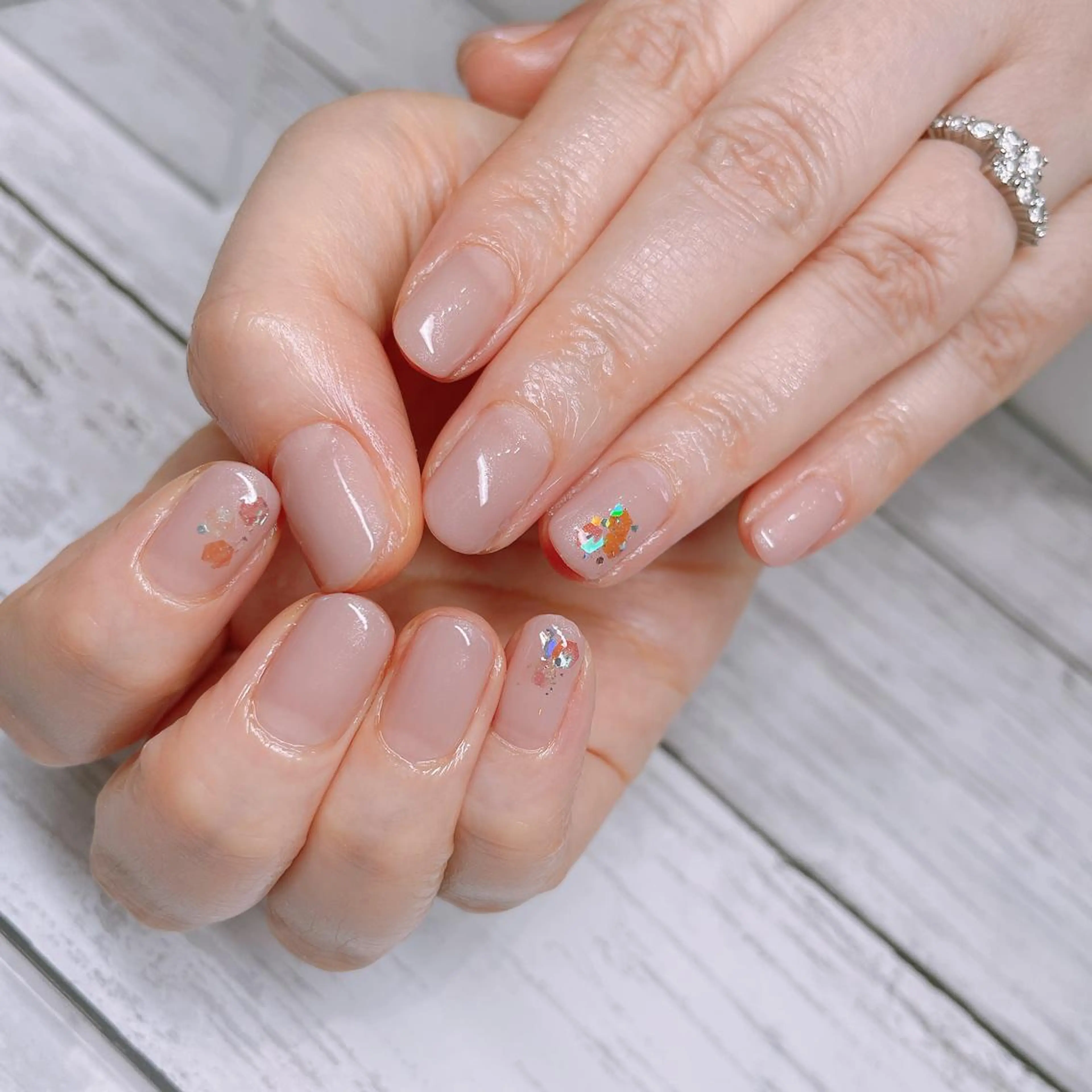 ネイル Aim* 深爪・自爪育成専門店のネイルデザイン