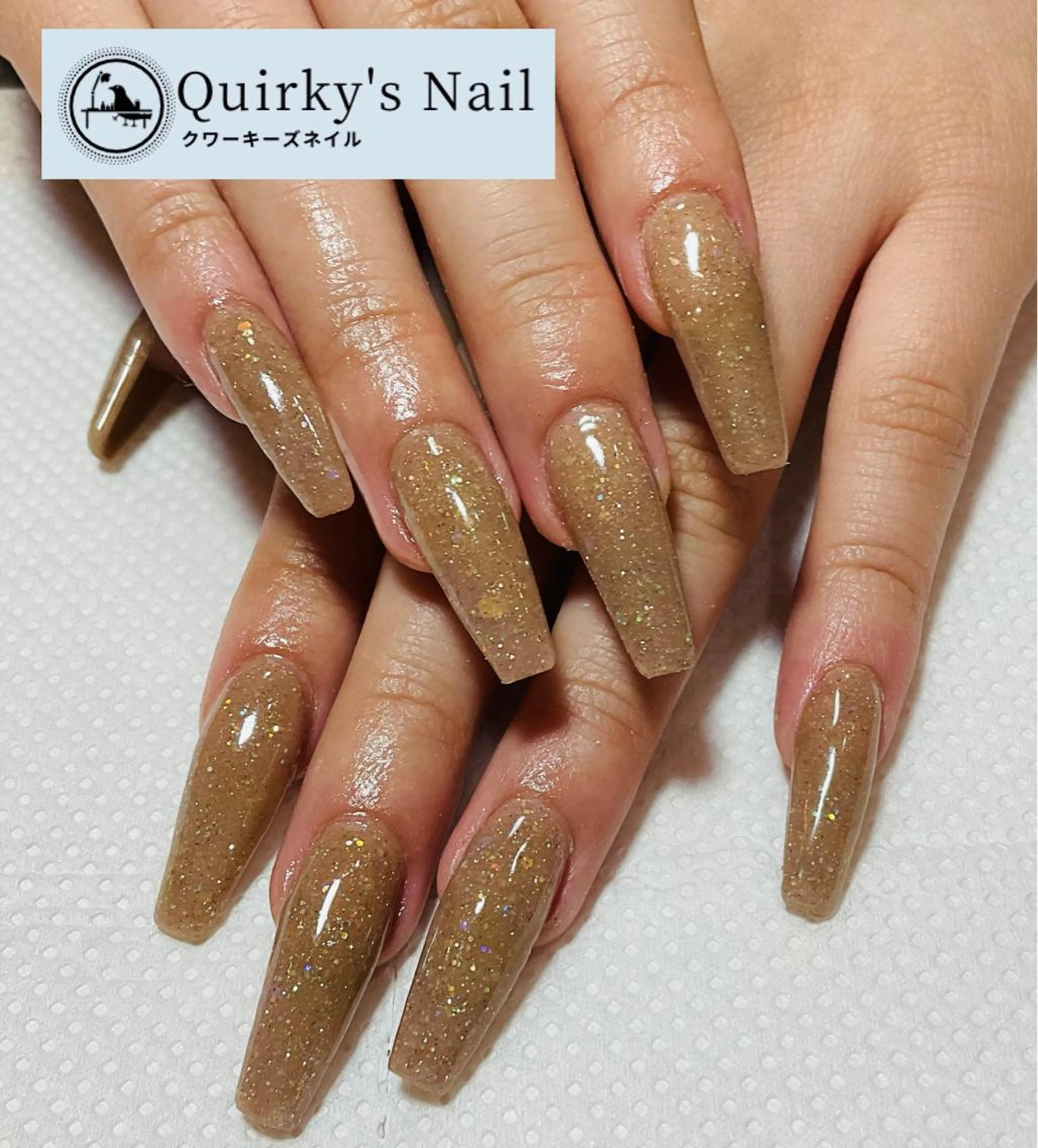 ネイル アートネイル ジェルネイル グラデーション ホログラムネイル キラキラネイル Quirky's Nail【栄店】のネイルデザイン