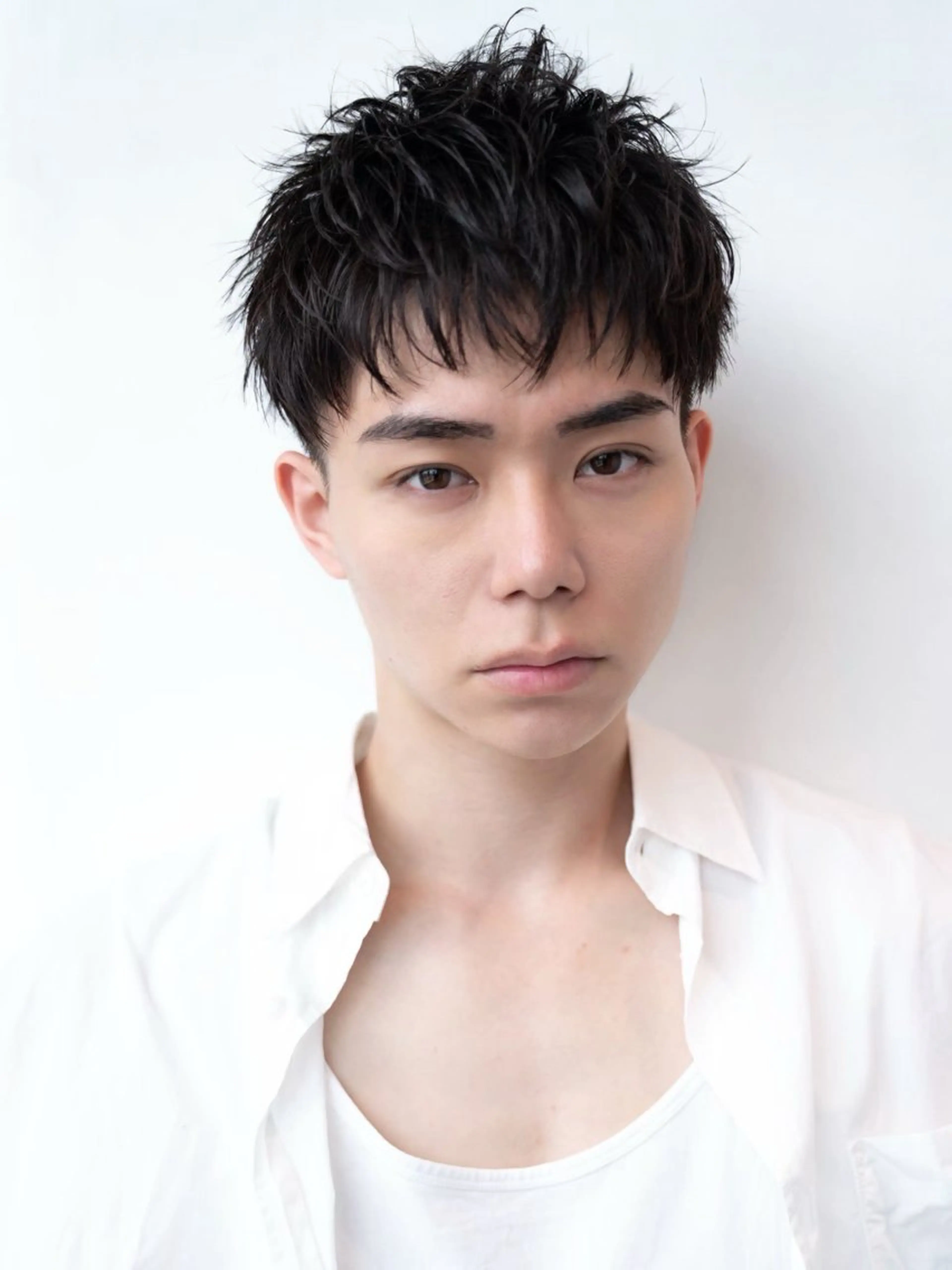 メンズ カット 渋谷／透明感カラー kuttiのヘアスタイル