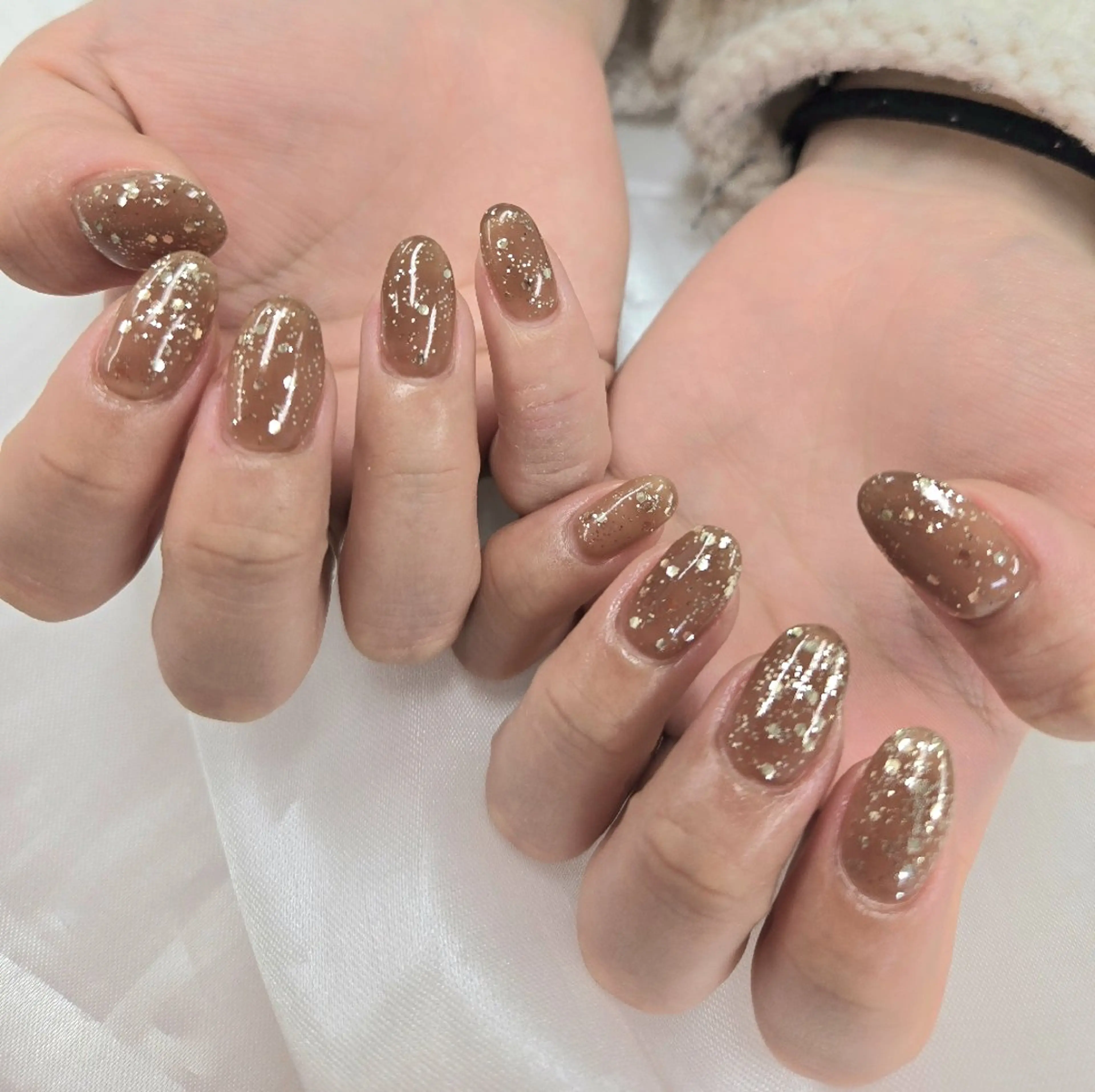 ネイル アートネイル オーロラネイル チークネイル ジェルネイル グラデーション ハンドネイル 河野ちえ (雑誌掲載サロン)のネイルデザイン