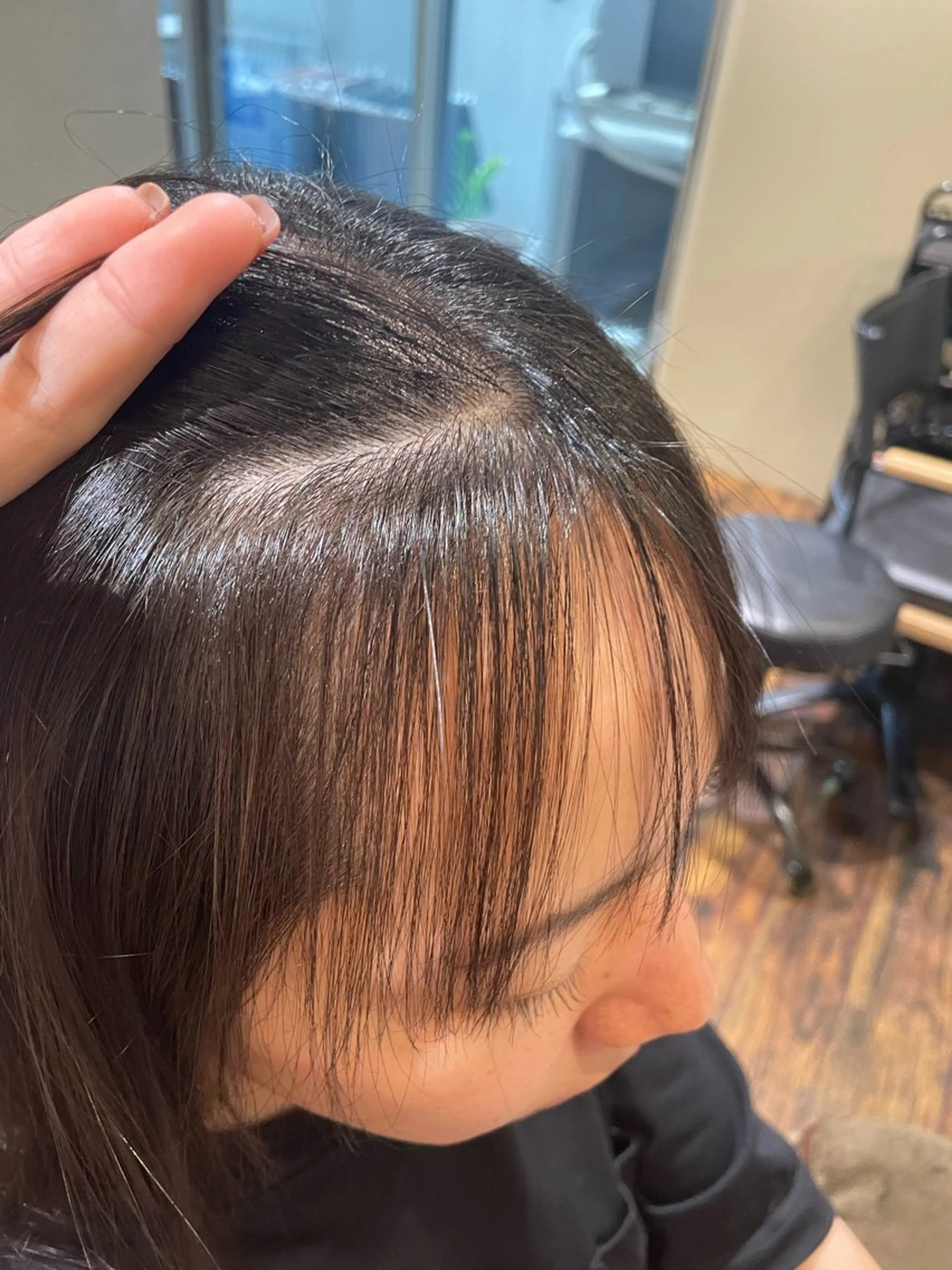 パーマ 山口里莉 /ブリーチカラーのヘアスタイル