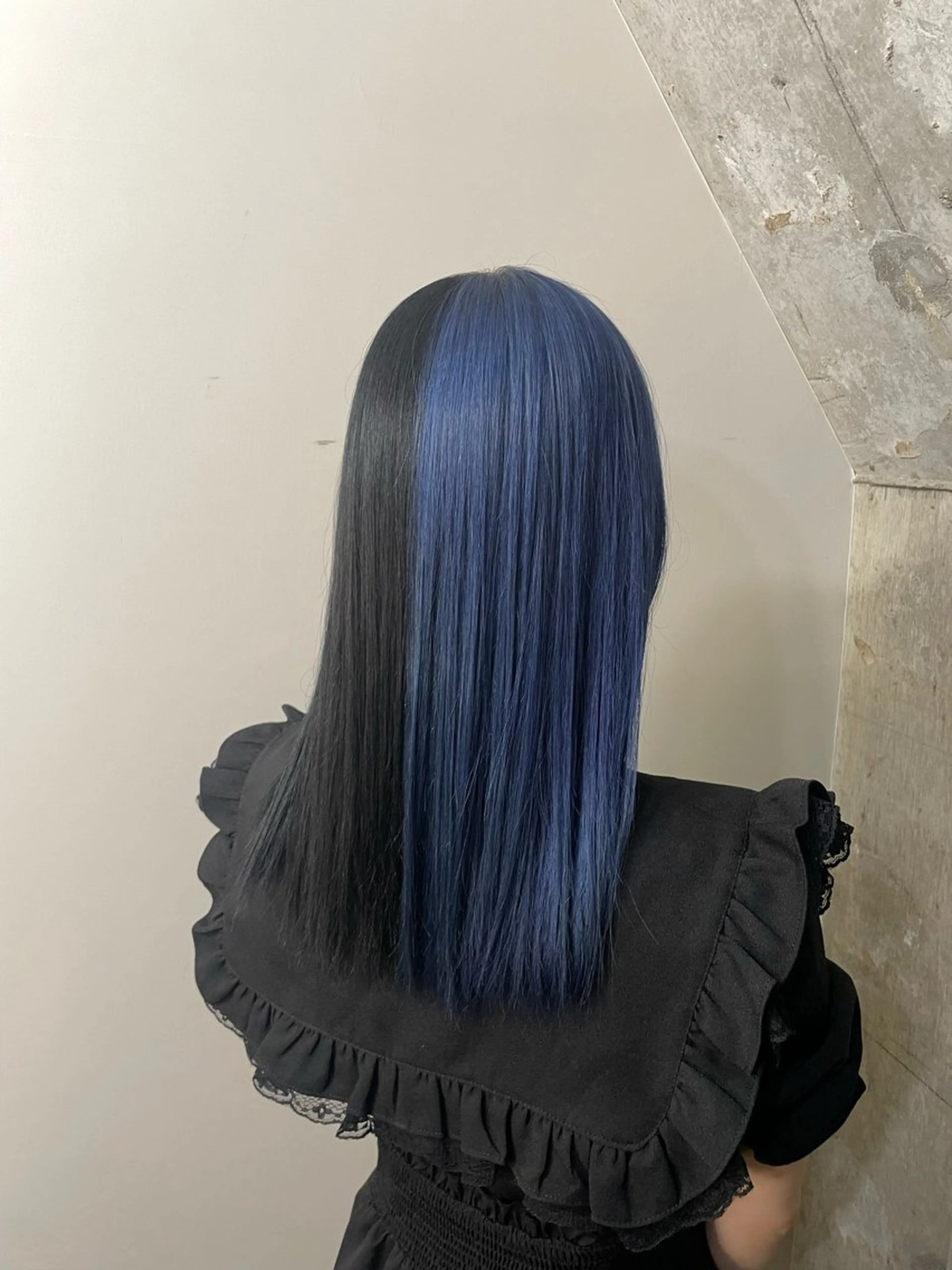 セミロング カラー ヘアカラー ブレンバイドット所属・ニュアンスカラー/ 🫧レミ(坊主)のヘアスタイル