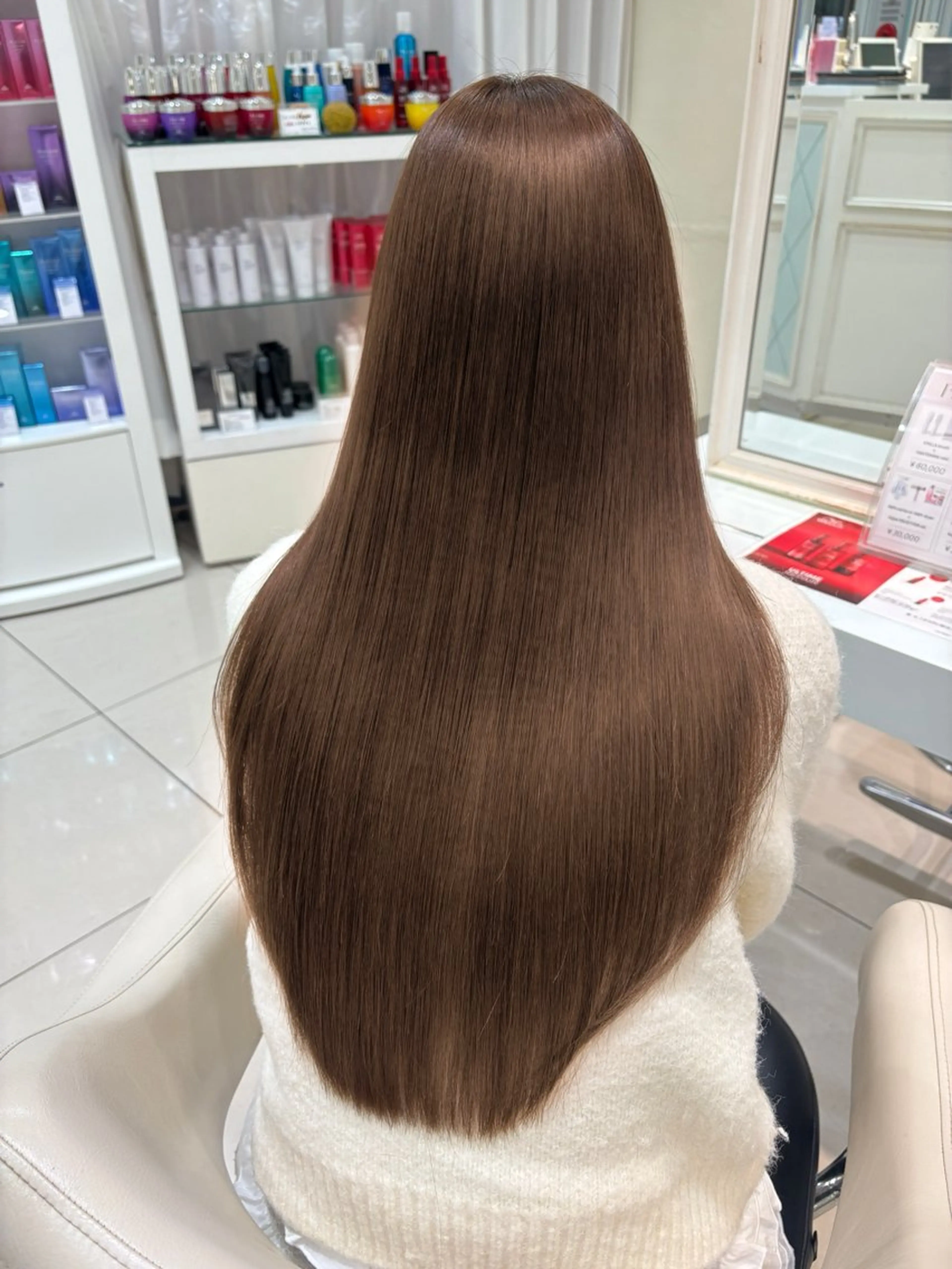 ロング カット トリートメント 💗ブリーチなし 垢抜け💗徳井はやとのヘアスタイル