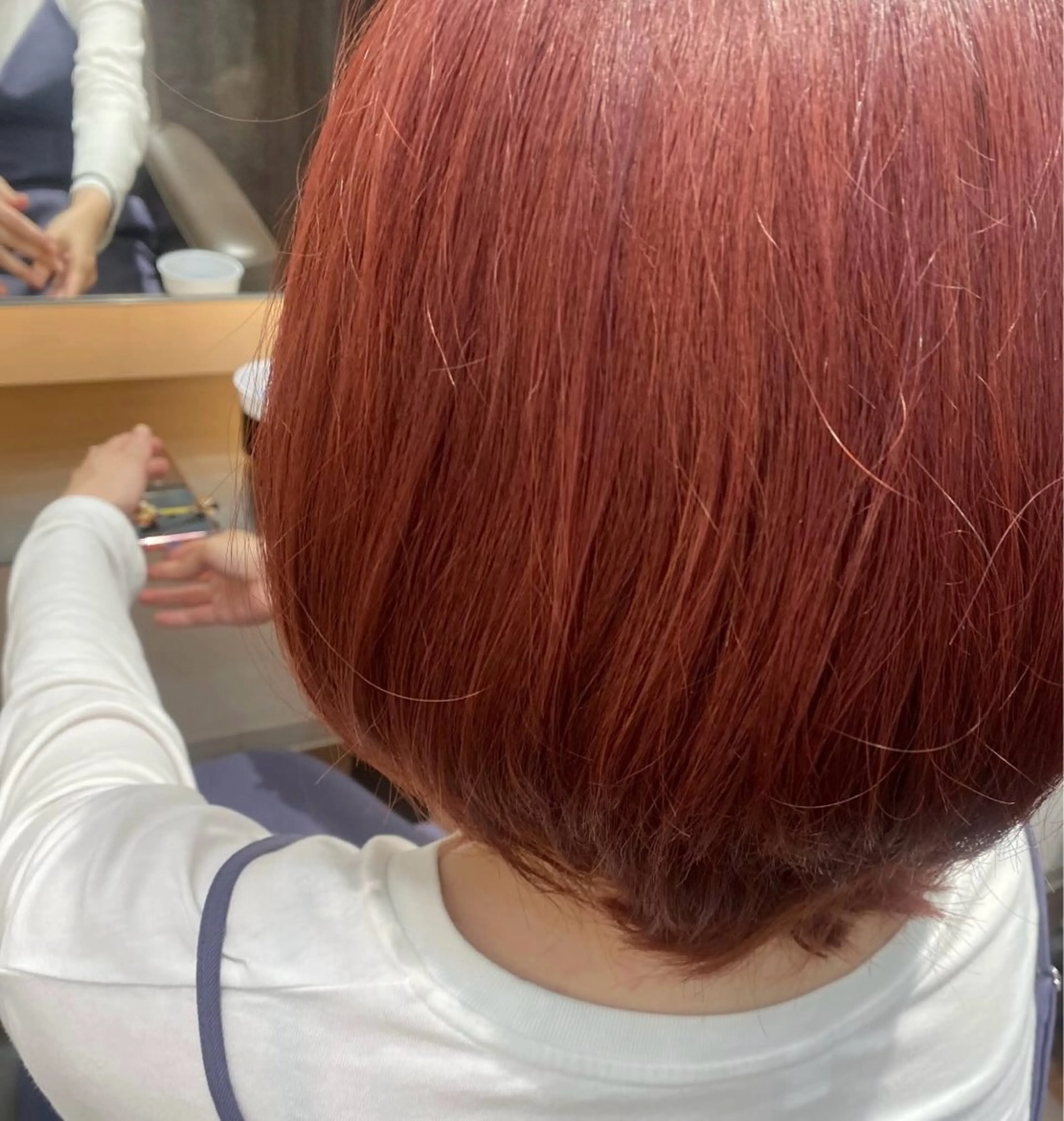 ミディアム カラー SHARE salon 南船場所属・まひろ／ 南船場のヘアスタイル