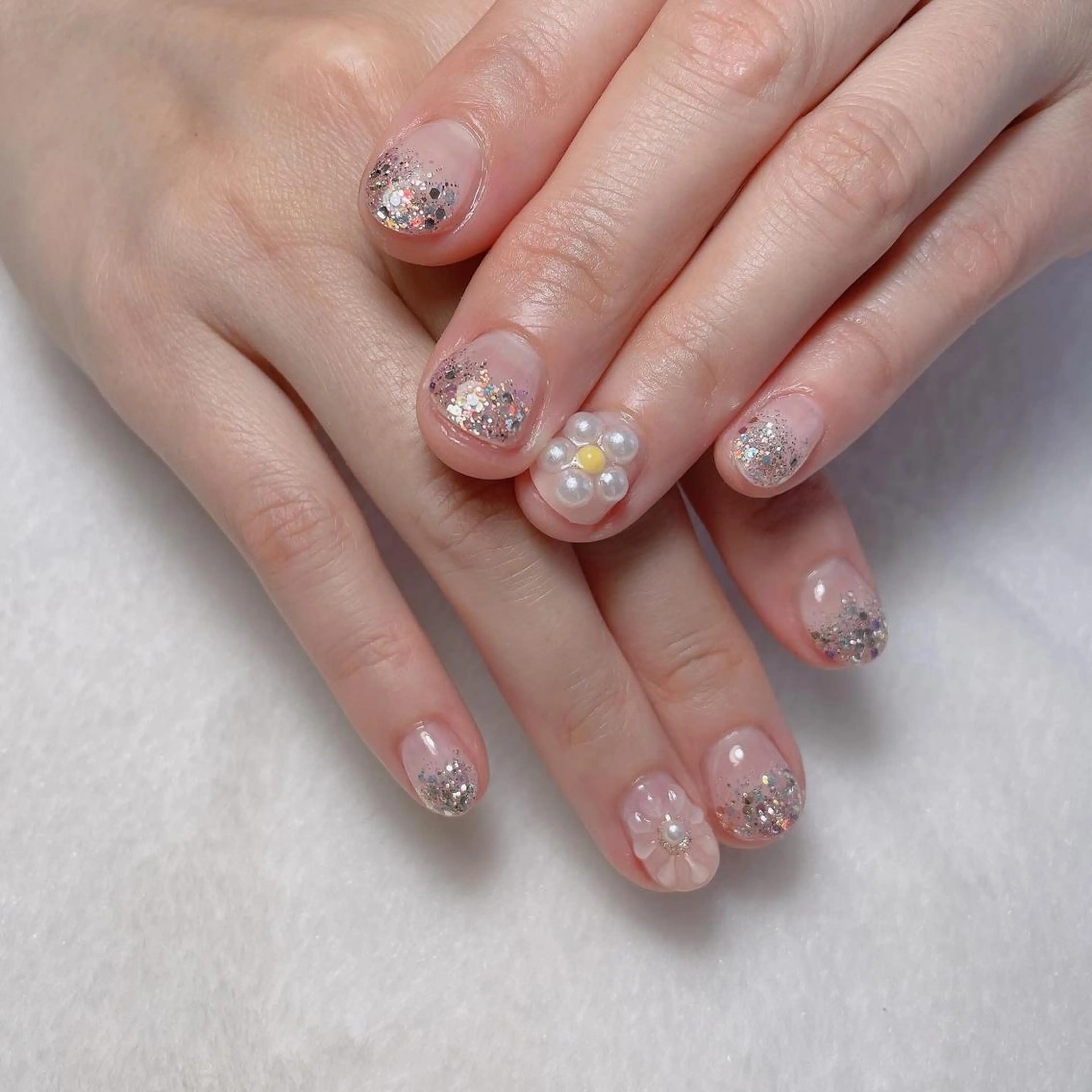 ネイル フラワーネイル ハンドネイル kipinail 川﨑えりかのネイルデザイン
