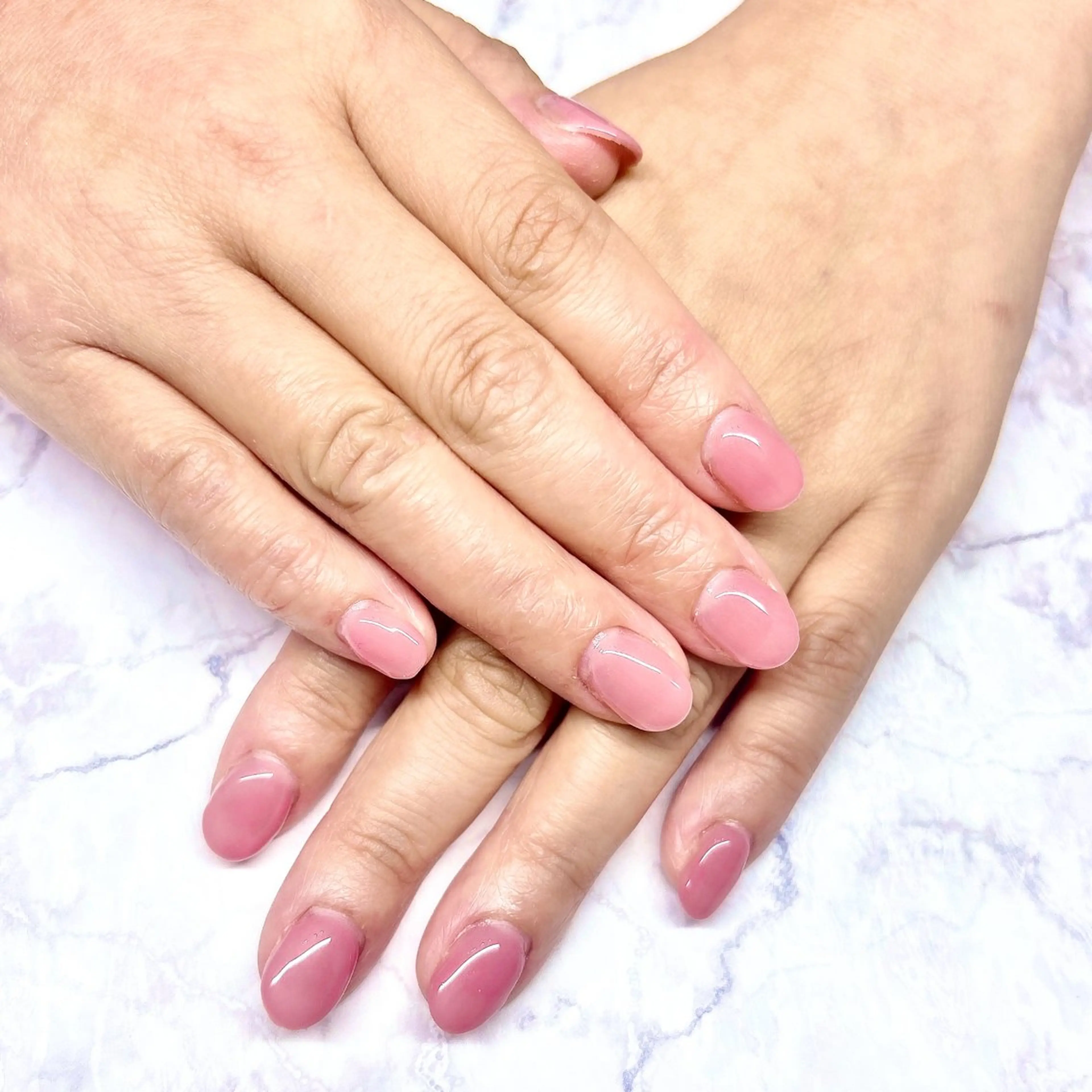 ネイル ピンク MYu Beauty Salon  MAIのネイルデザイン