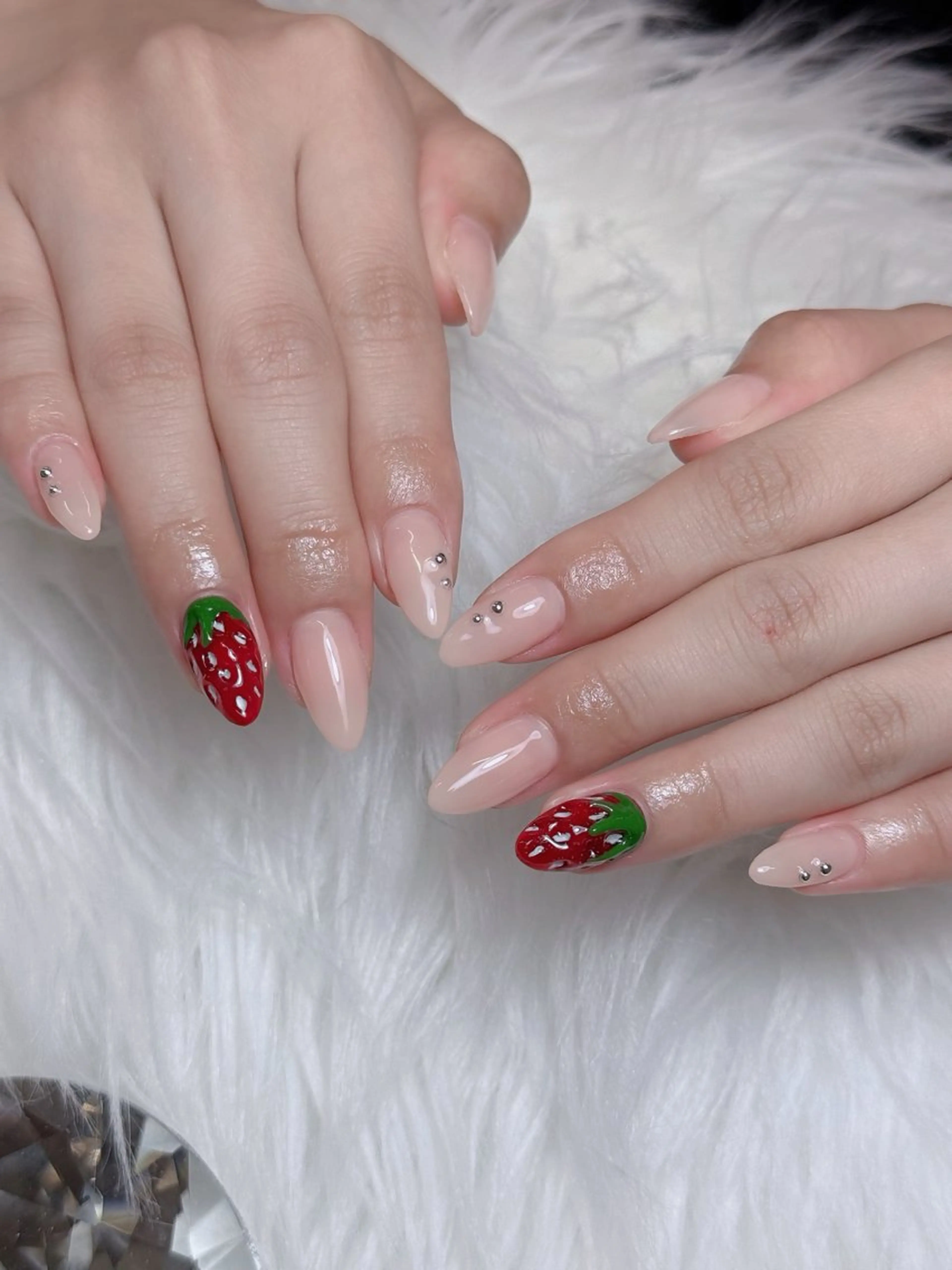 ネイル オーロラネイル チークネイル フットネイル フレンチネイル 韓国ネイル ハンドネイル Lumi Nailのネイルデザイン