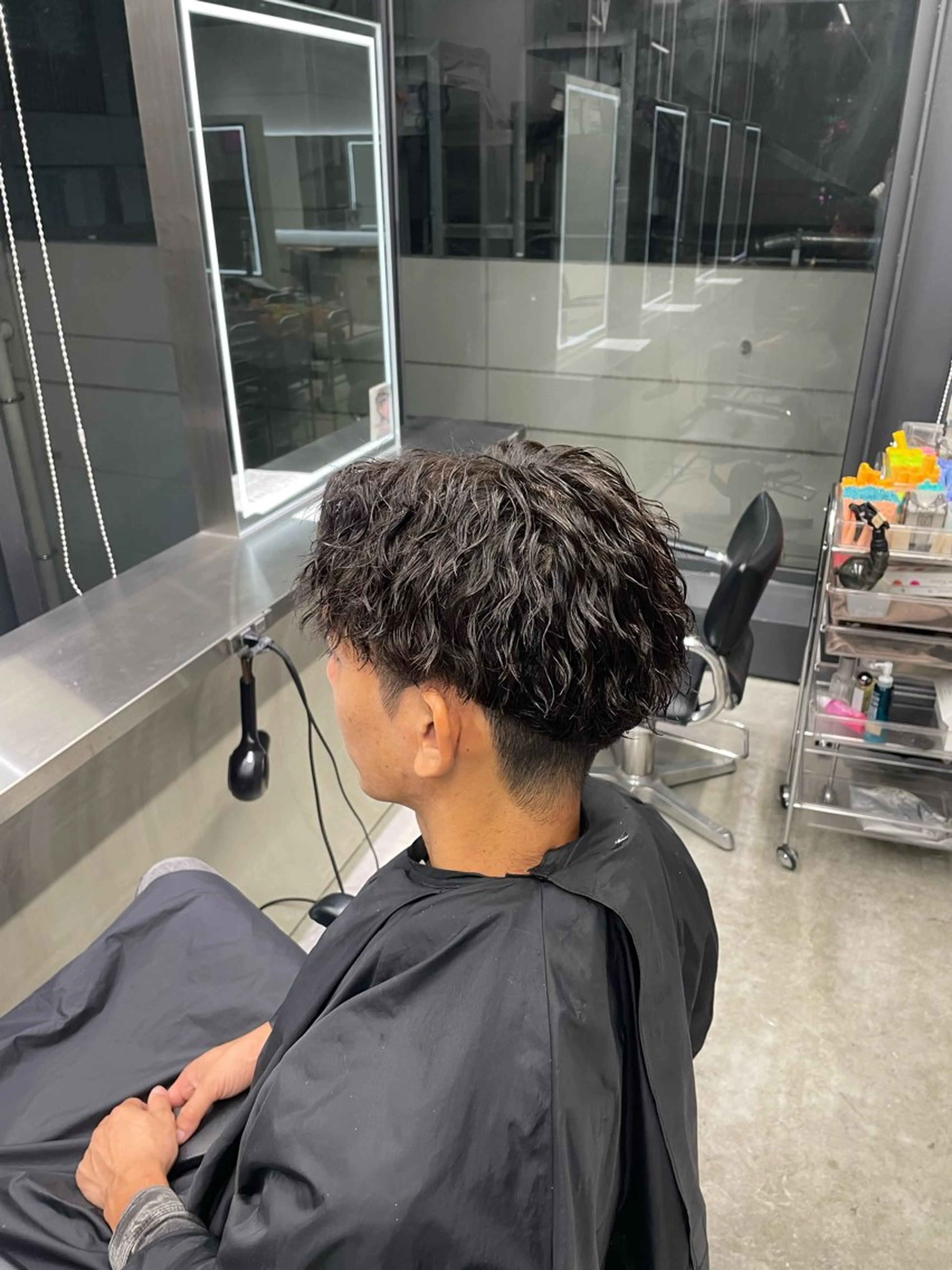 パーマ カット パーマ by fifth Man's salon天神大名所属・byfifth天神/ メンズパーマ特化美涼のヘアスタイル