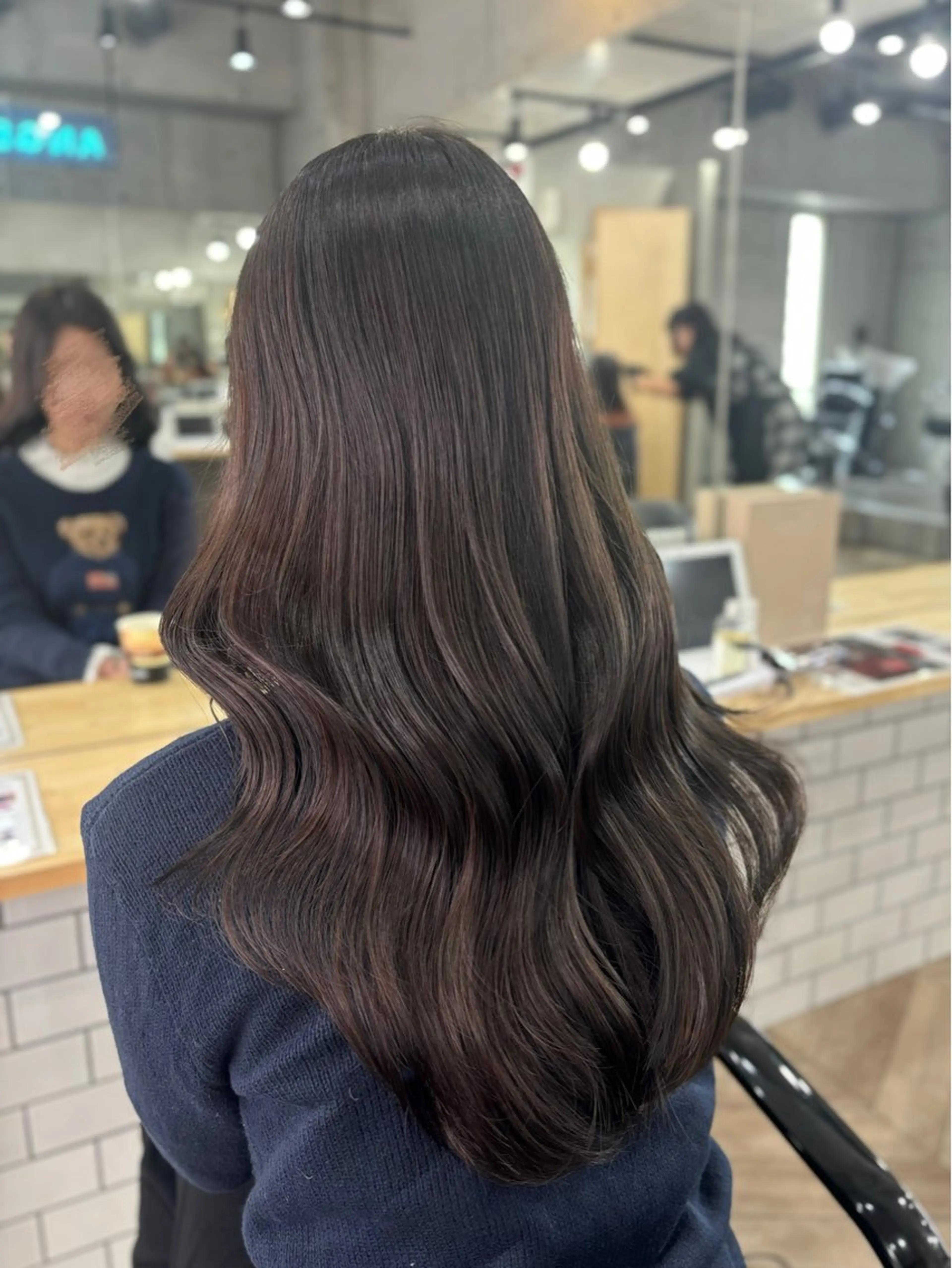 ロング カラー angelica難波 Hinaのヘアスタイル