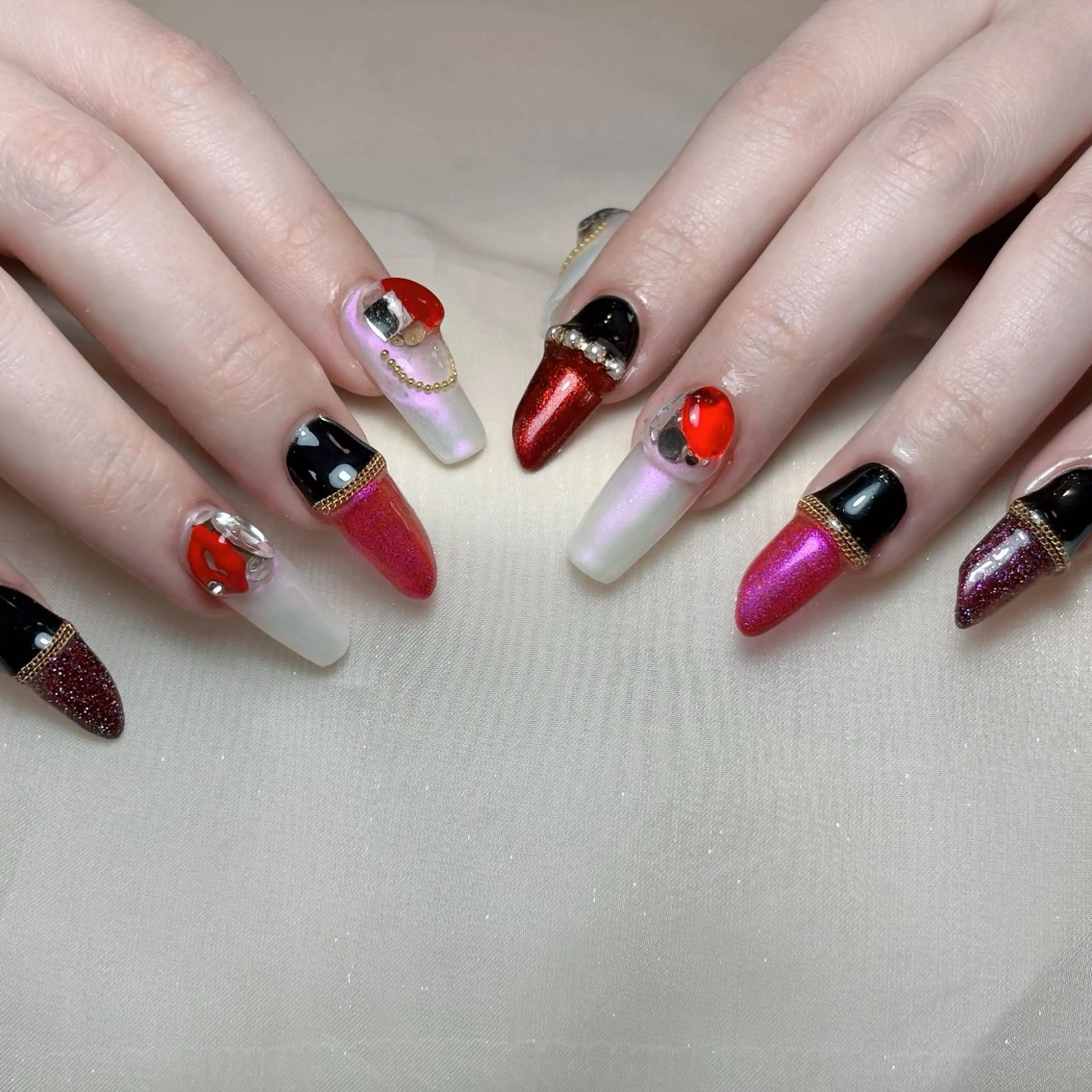 ネイル Z.Nailアクリル &チップ長さだし専用のネイルデザイン
