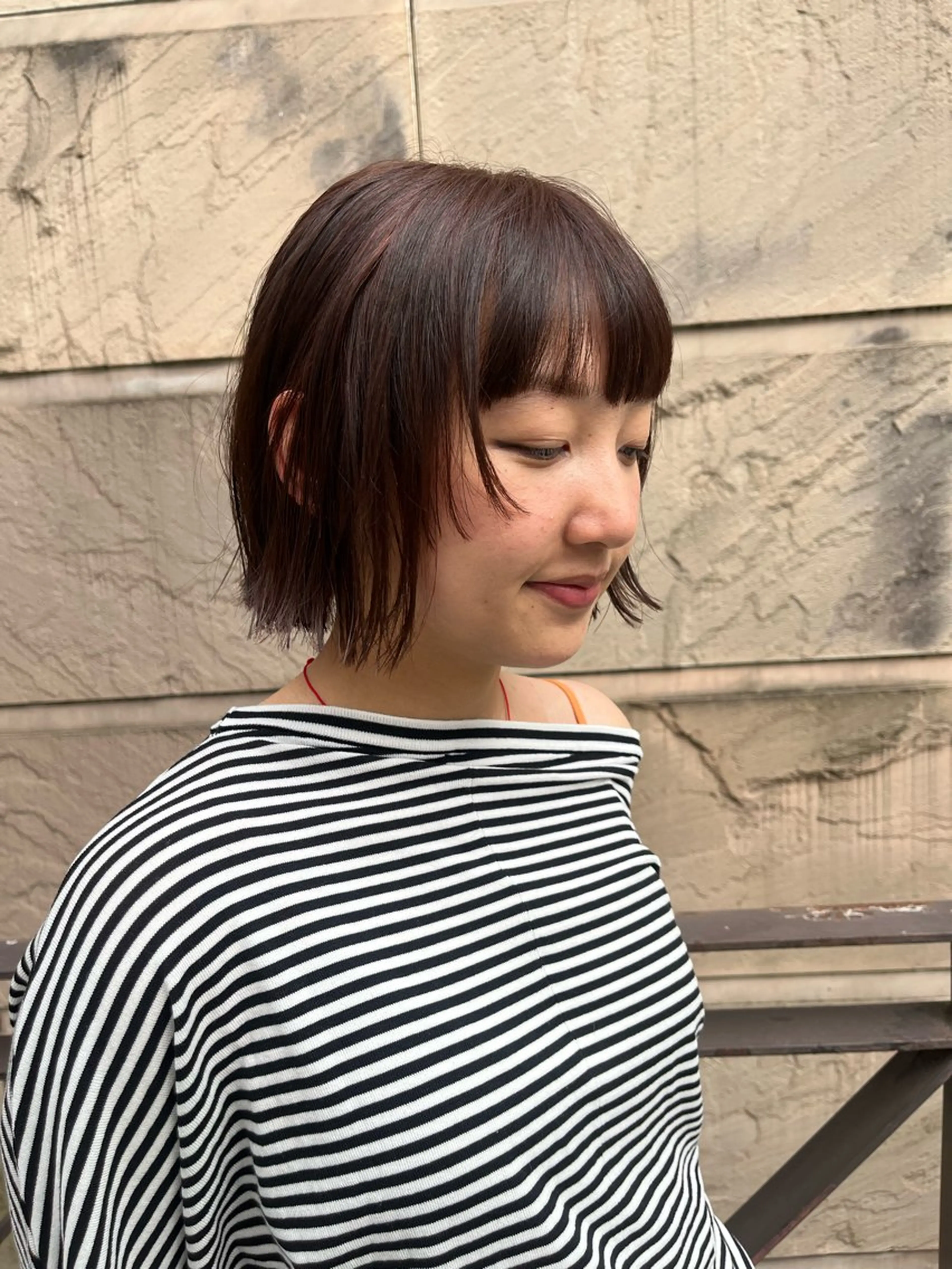 ショート ヘアアレンジ カット 渡邉 舞のヘアスタイル