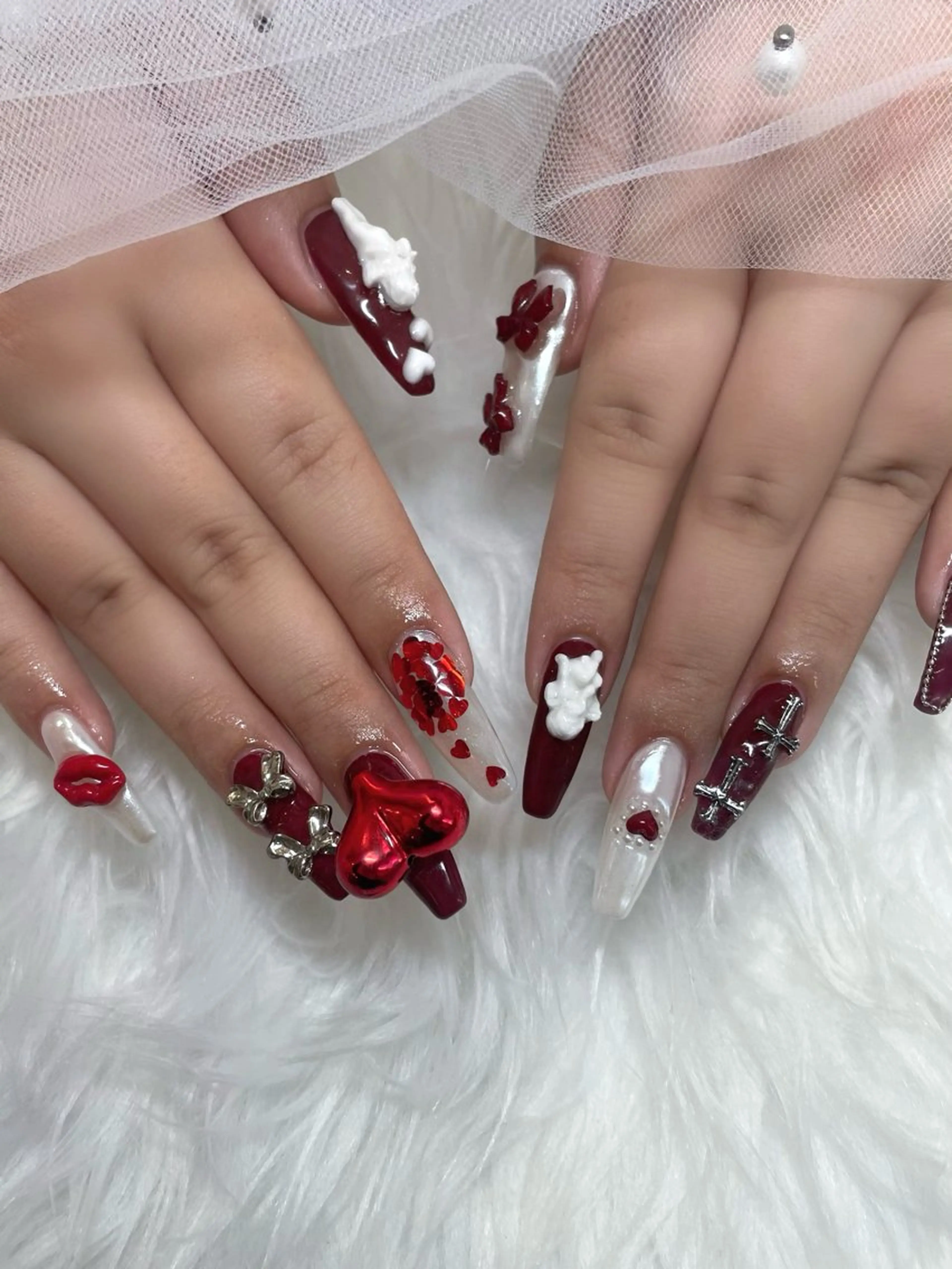 ネイル 持ち込み ハンドネイル e-up by boss所属・e-up nail Arisaのネイルデザイン