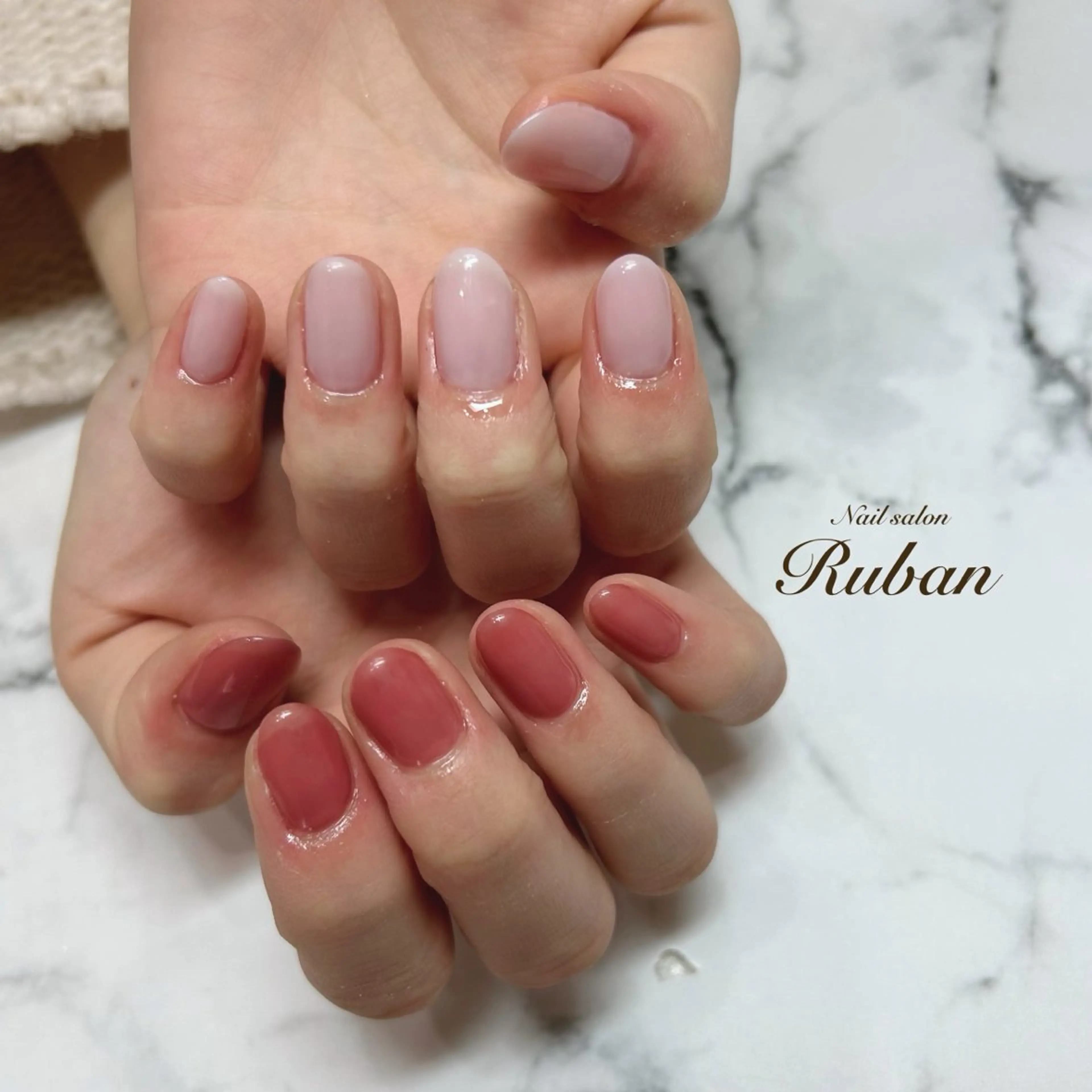 ネイル ワンカラーネイル Nail salon Ruban所属・Nail salon Rubanのネイルデザイン
