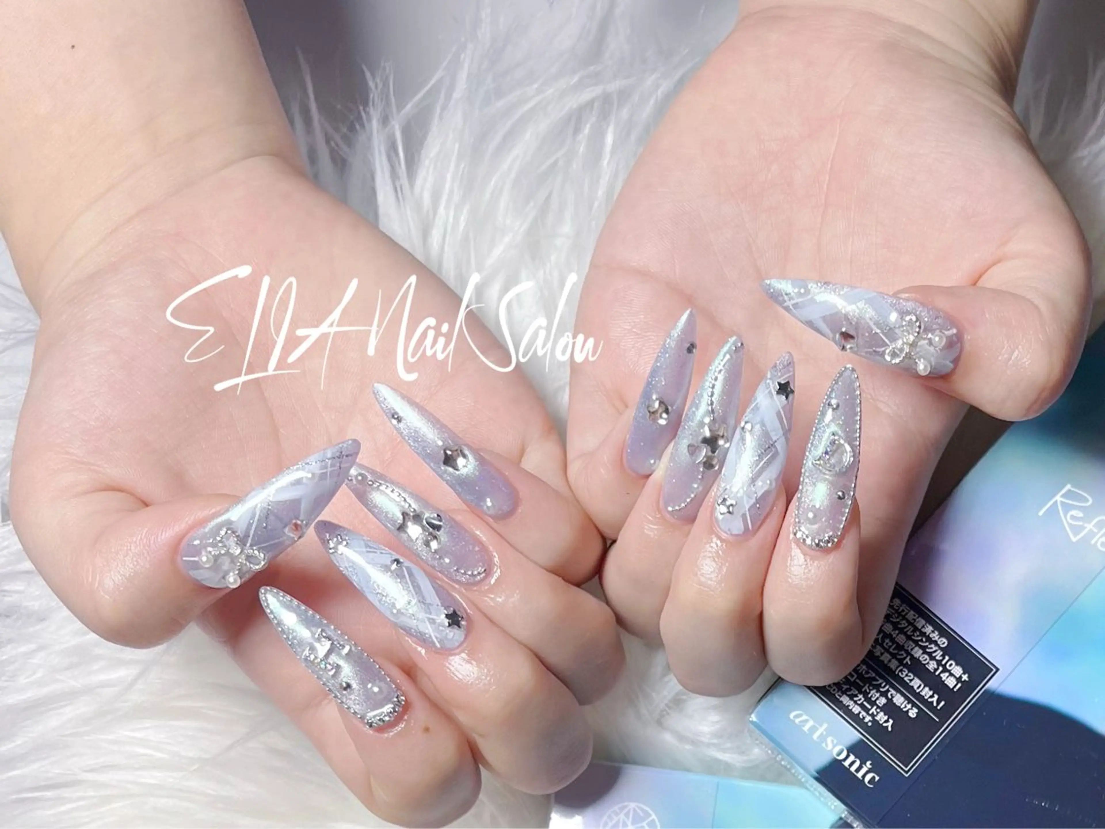 セミロング ハンドネイル ハンドケア ELIA【エリア】 nailsalonのネイルデザイン