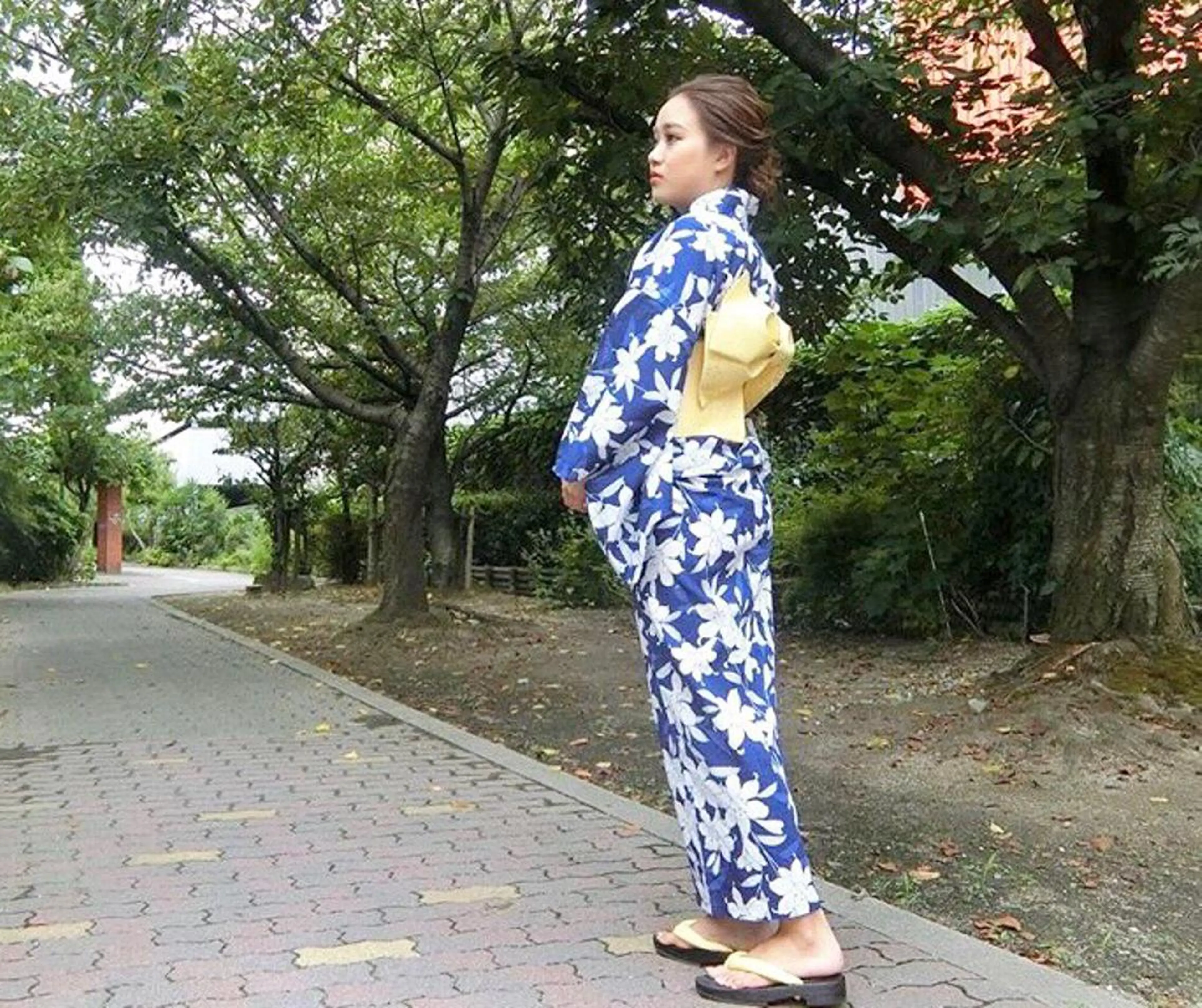 ヘアセット+持ち込み浴衣着付けの写真