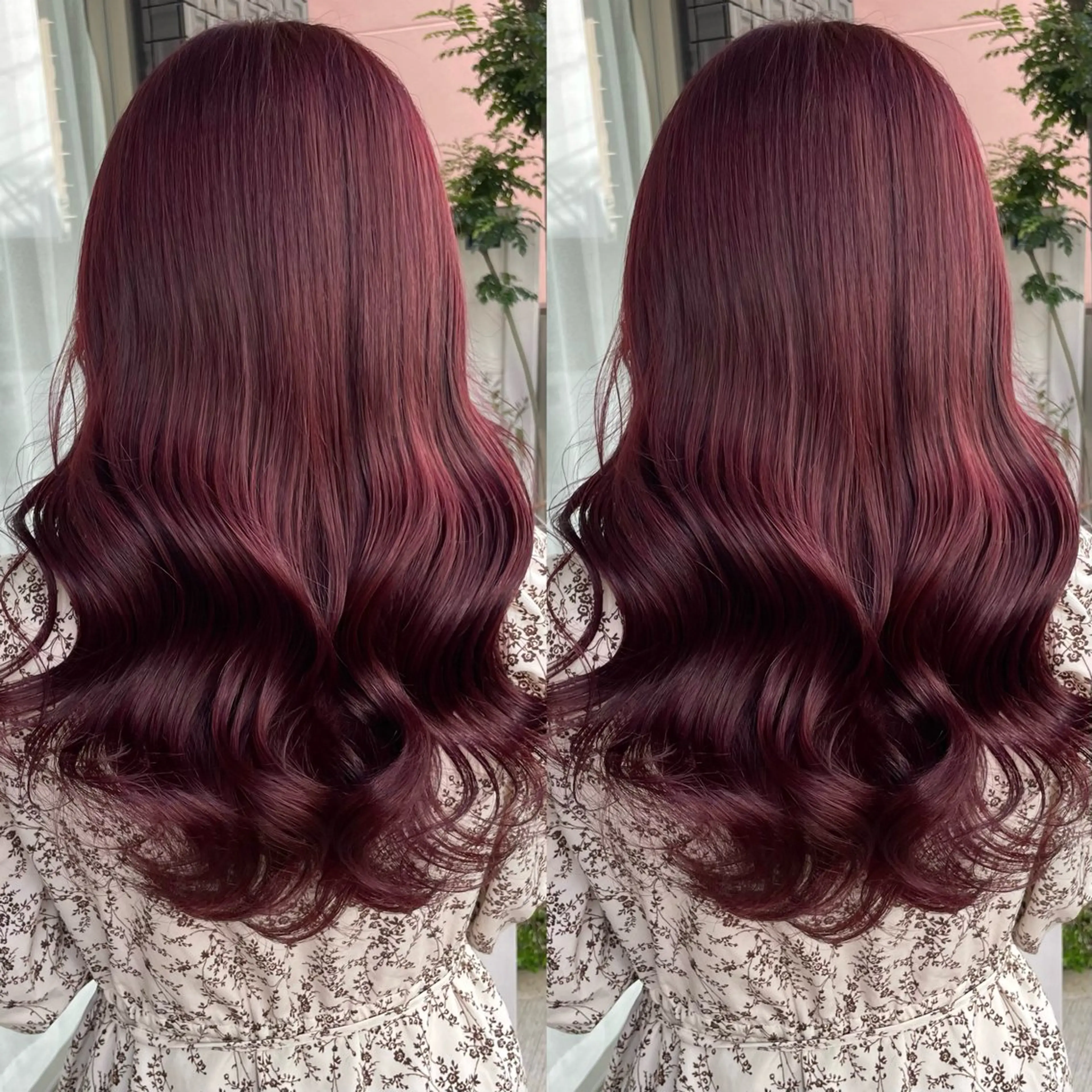 セミロング カラー カット ヘアカラー トリートメント kana ブリーチなしカラー✨のヘアスタイル