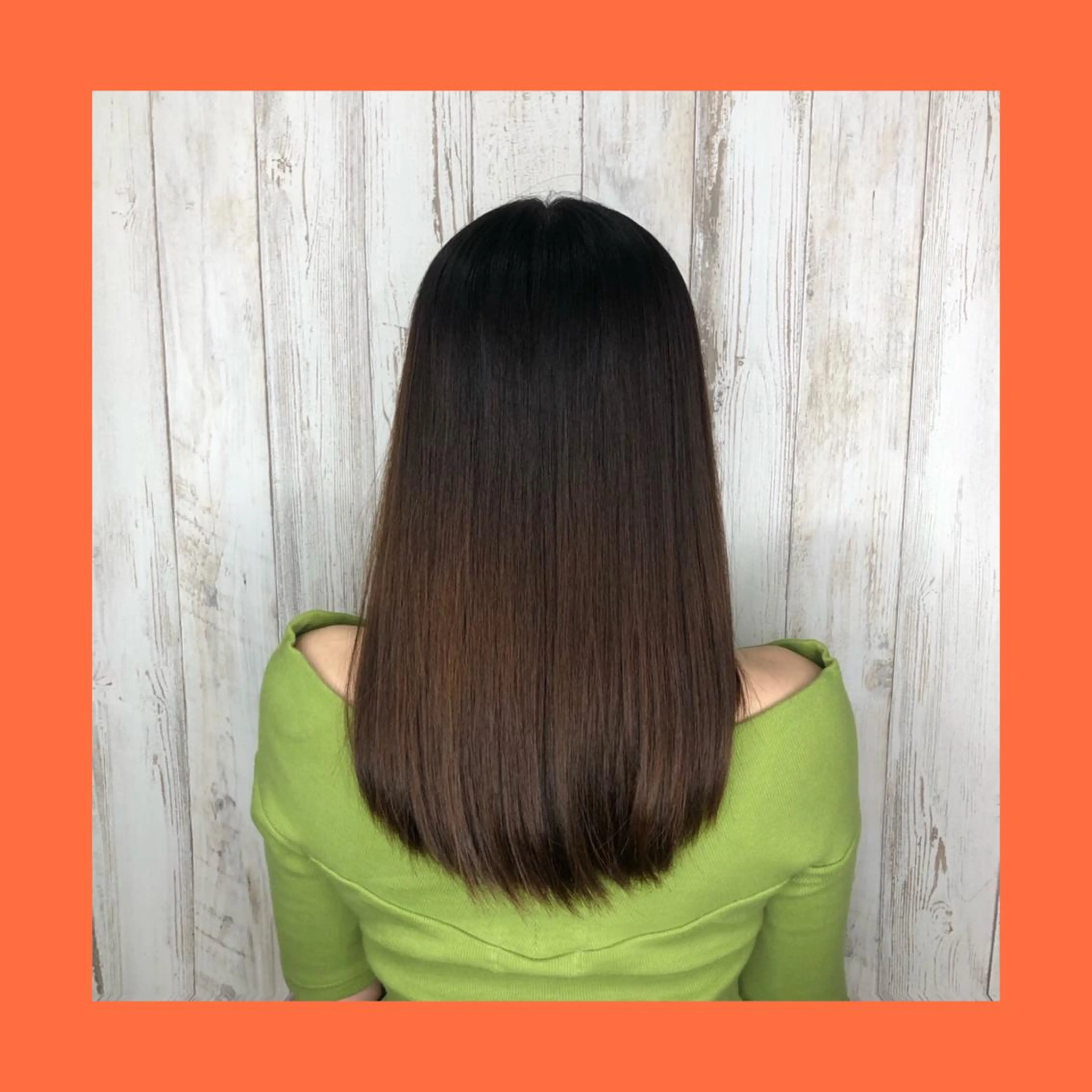 セミロング カラー ヘアメイクモデル 募集中💛kinoのヘアスタイル