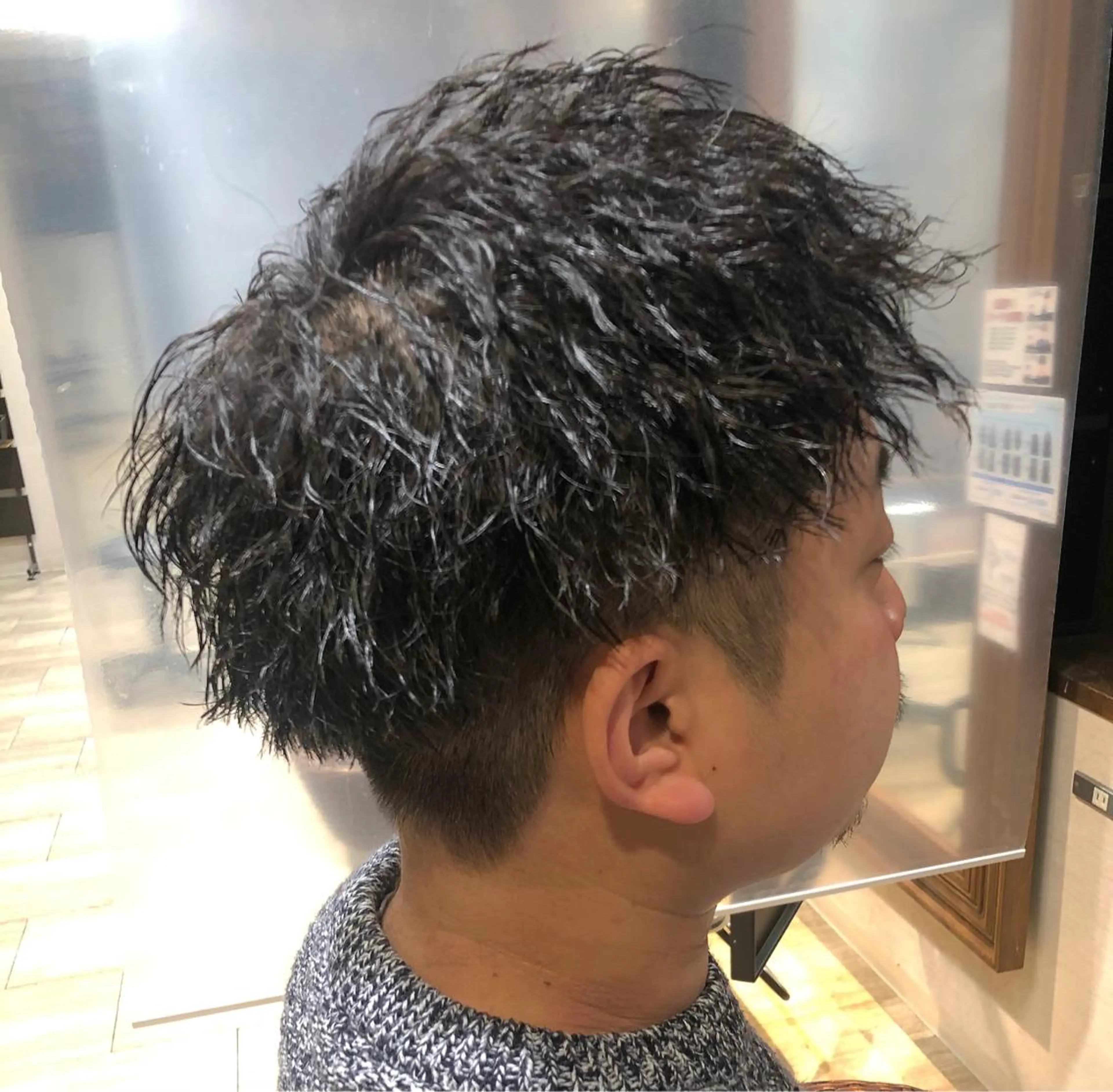 ショート パーマ メンズ メンズパーマ/ スパイキー/神田正紀のヘアスタイル