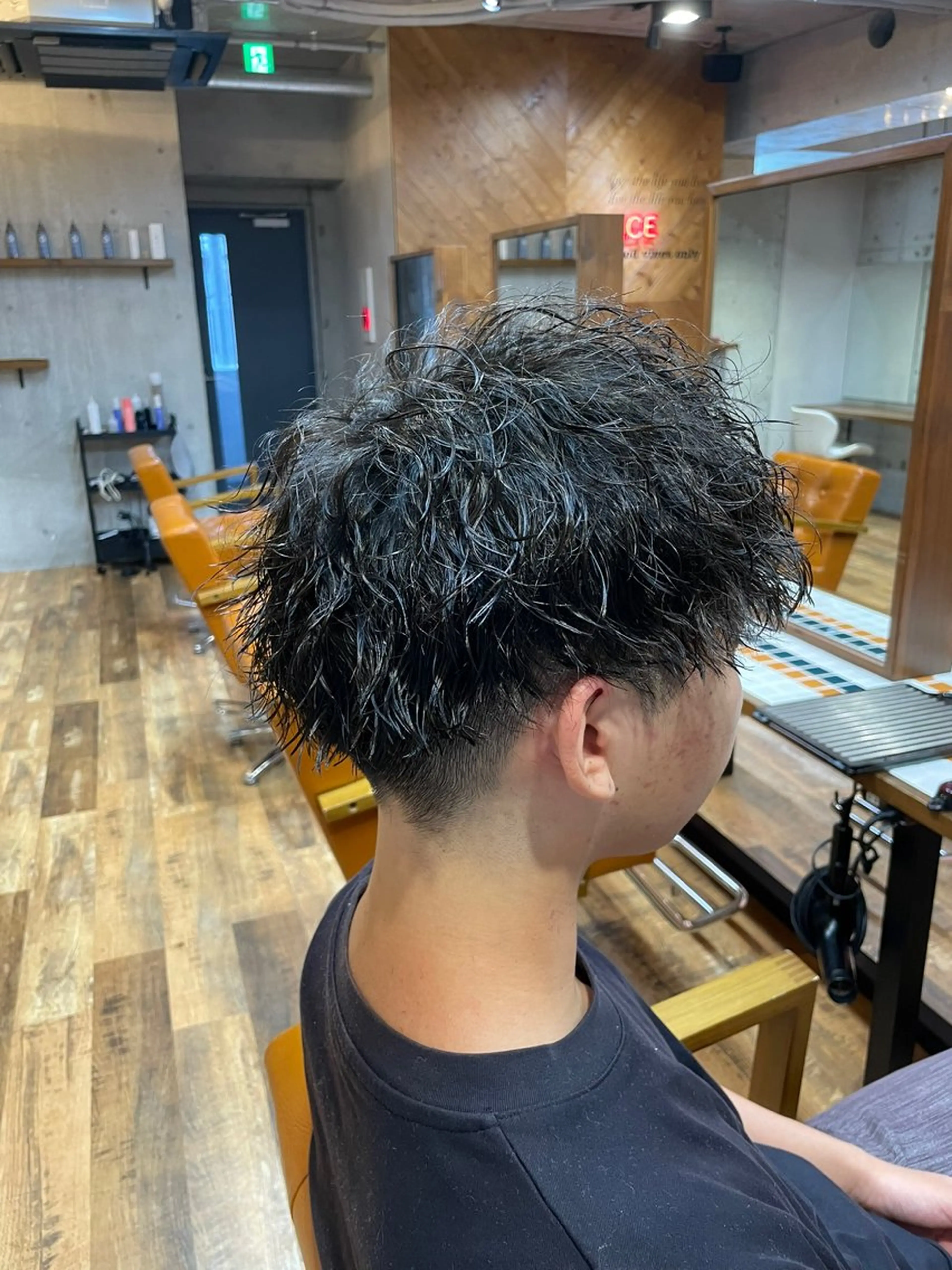 ショート パーマ メンズ カット パーマ トリートメント 🔥メンズ特化パーマ 🦖増田弘明🦖のヘアスタイル