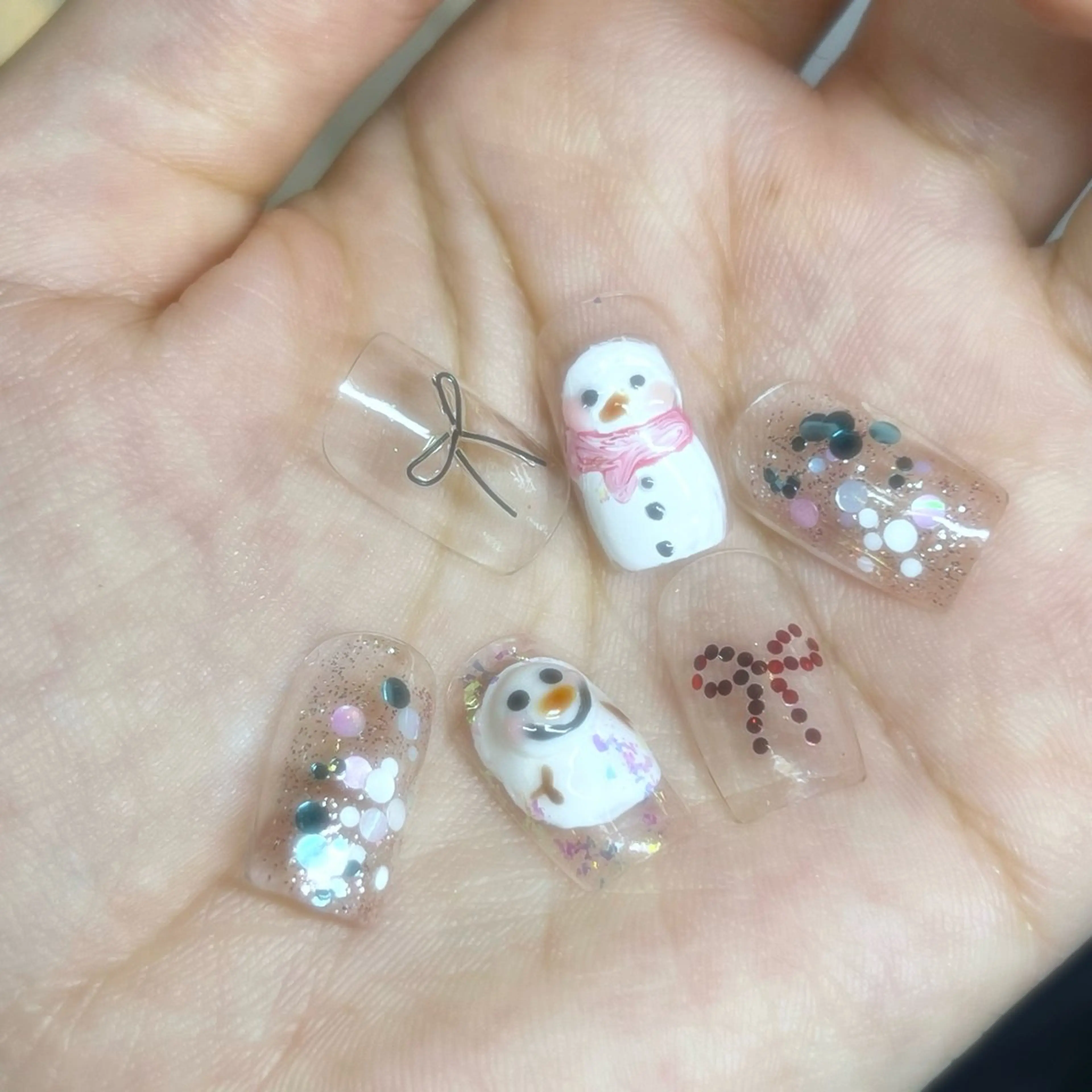 ネイル .꒰ঌtenten ໒꒱·̩͙．のネイルデザイン