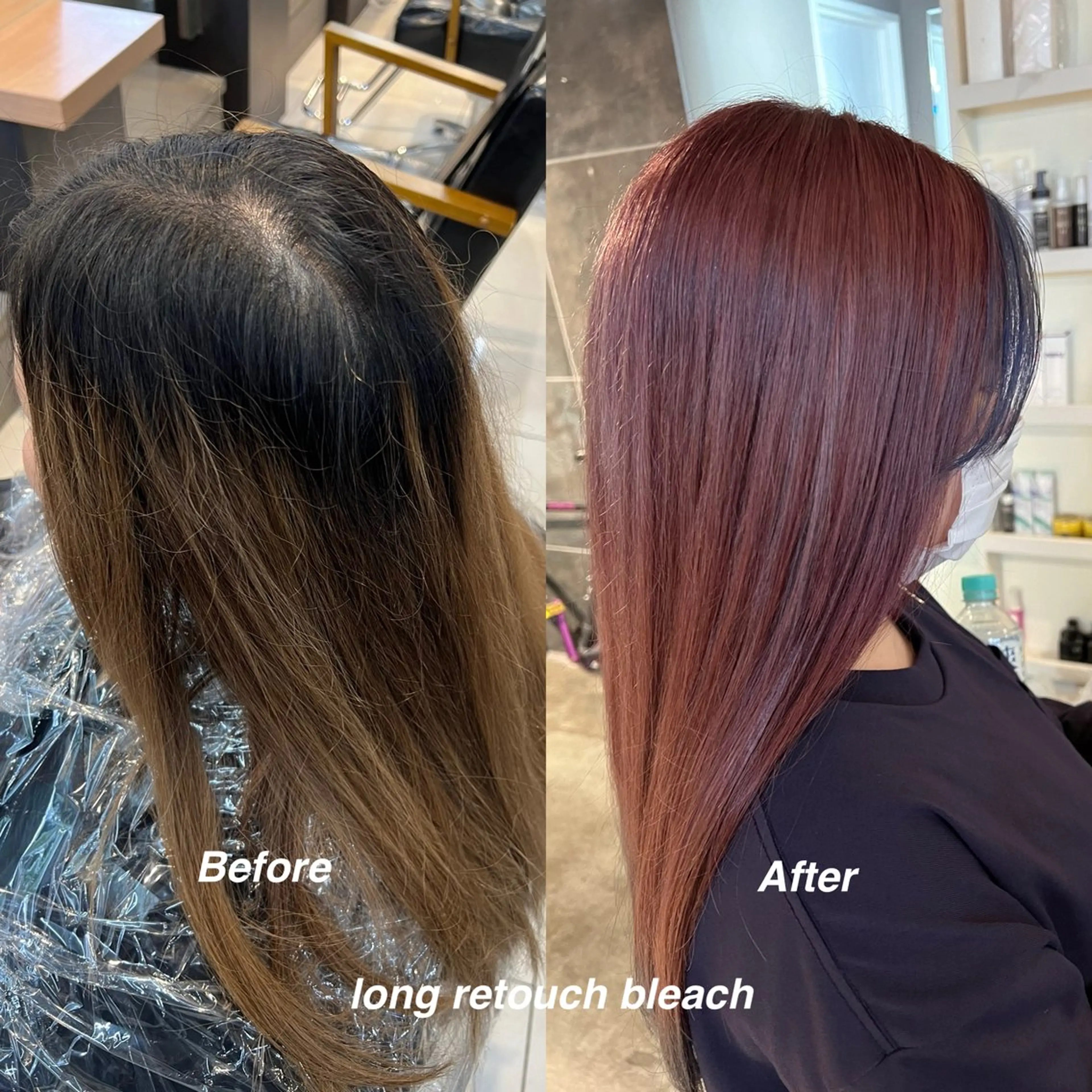 ロング カラー デザインカラー ロング daiki 原宿のヘアスタイル