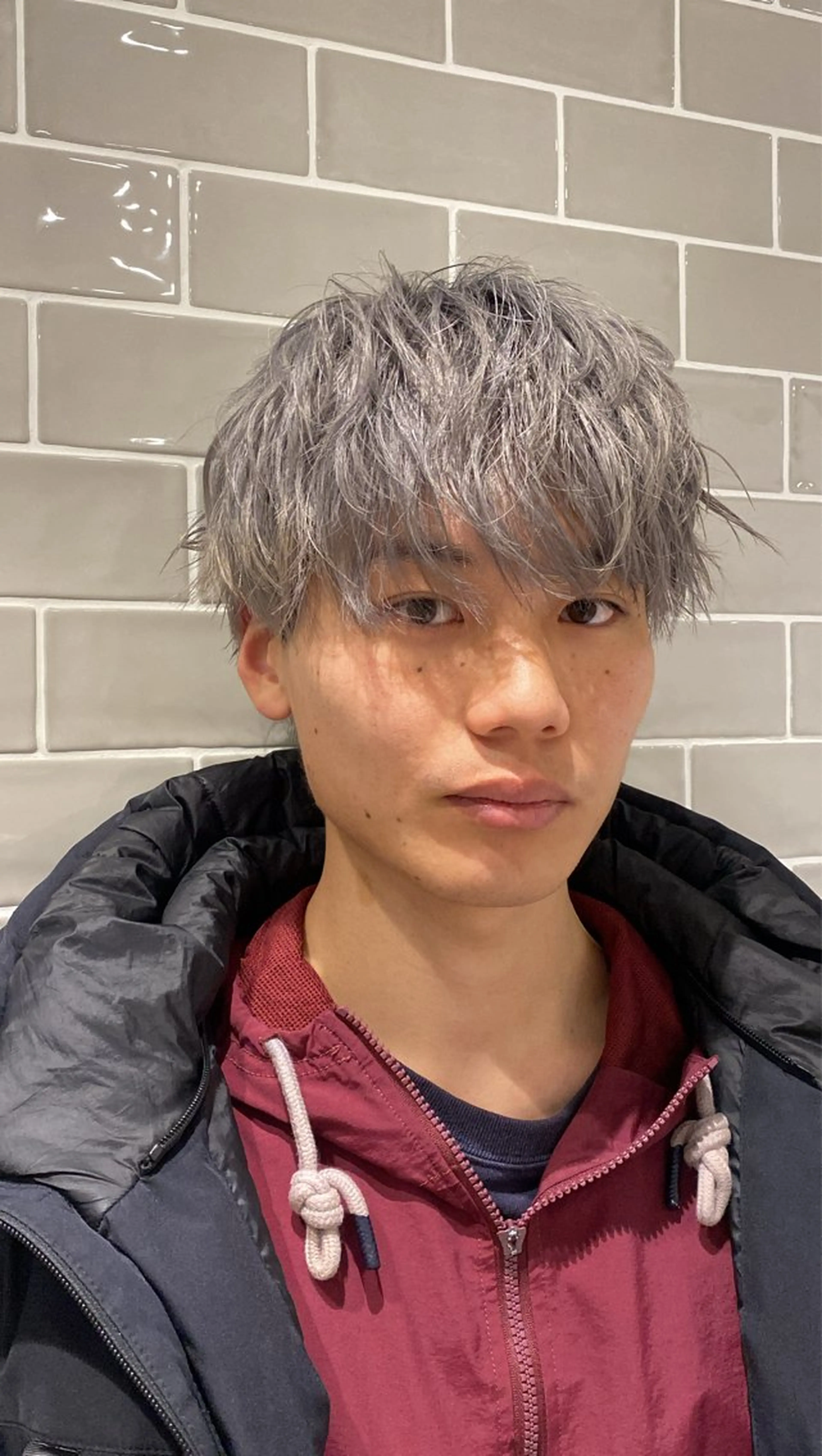 カラー ヘアアレンジ メンズ カット ヘアカラー トリートメント 🫧新宿 髪質改善 /サスケ🫧のヘアスタイル