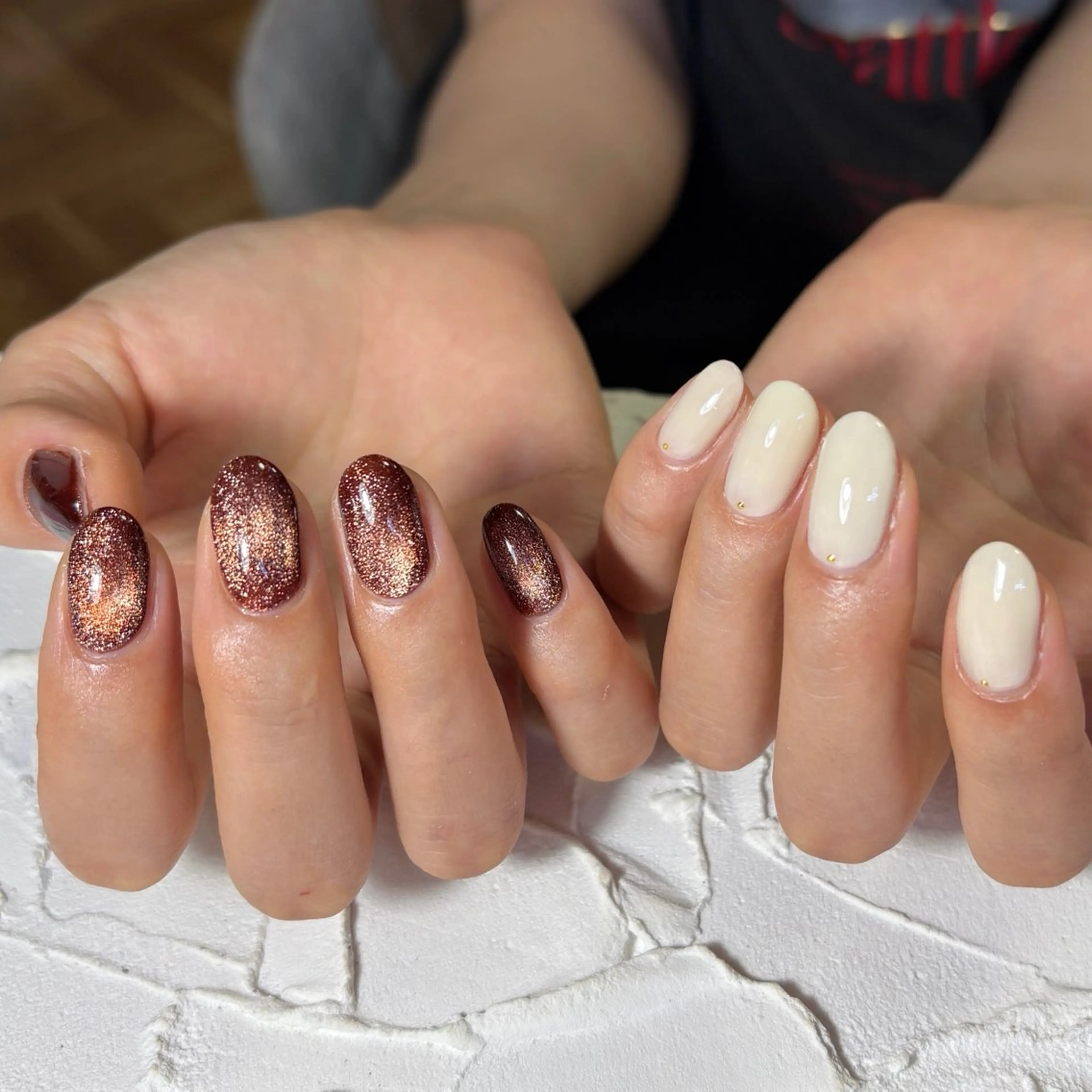 ネイル マグネットネイル 持ち込み ハンドネイル Lofinails ちひろのネイルデザイン