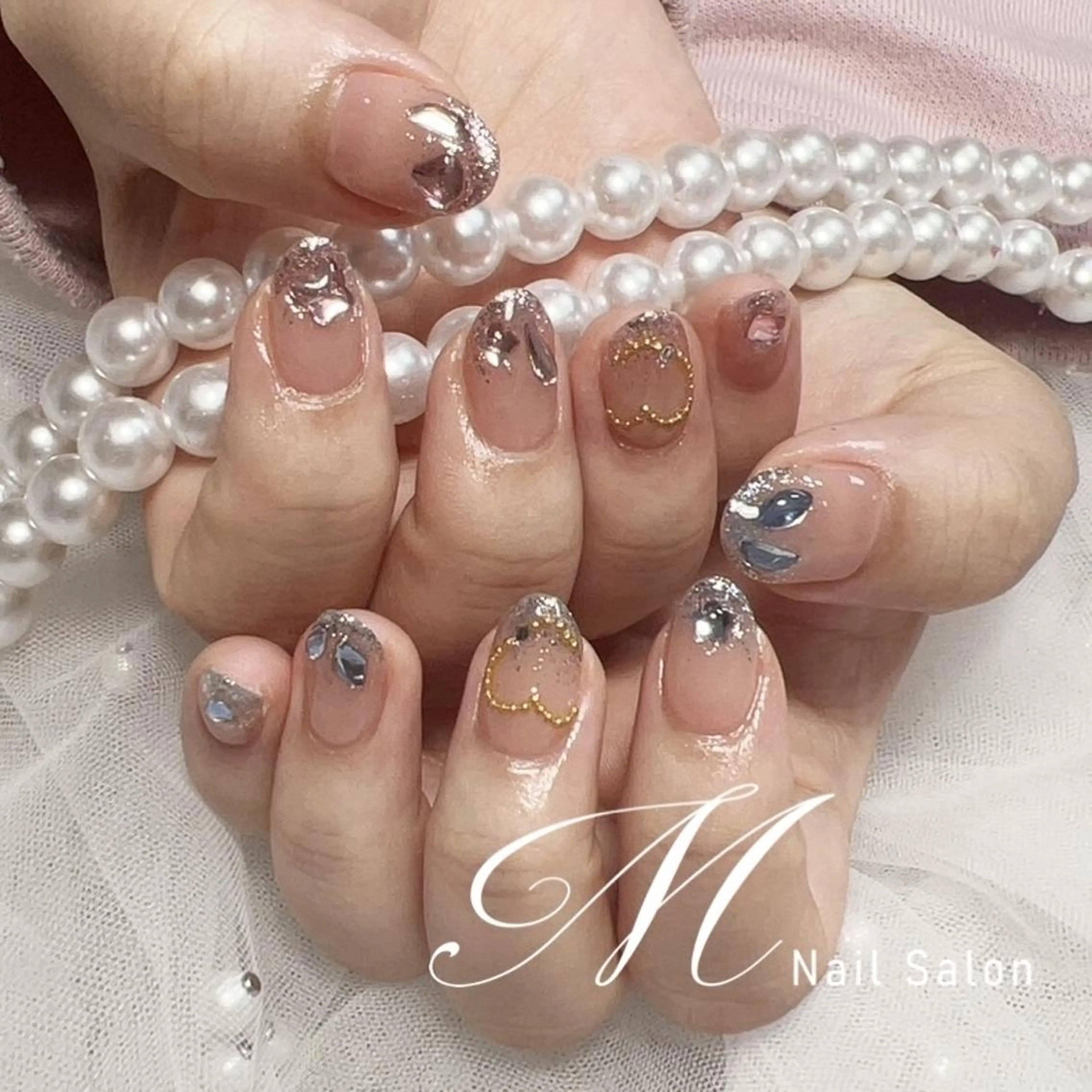ネイル M✨長さだし専門 85%OFF中✨のネイルデザイン