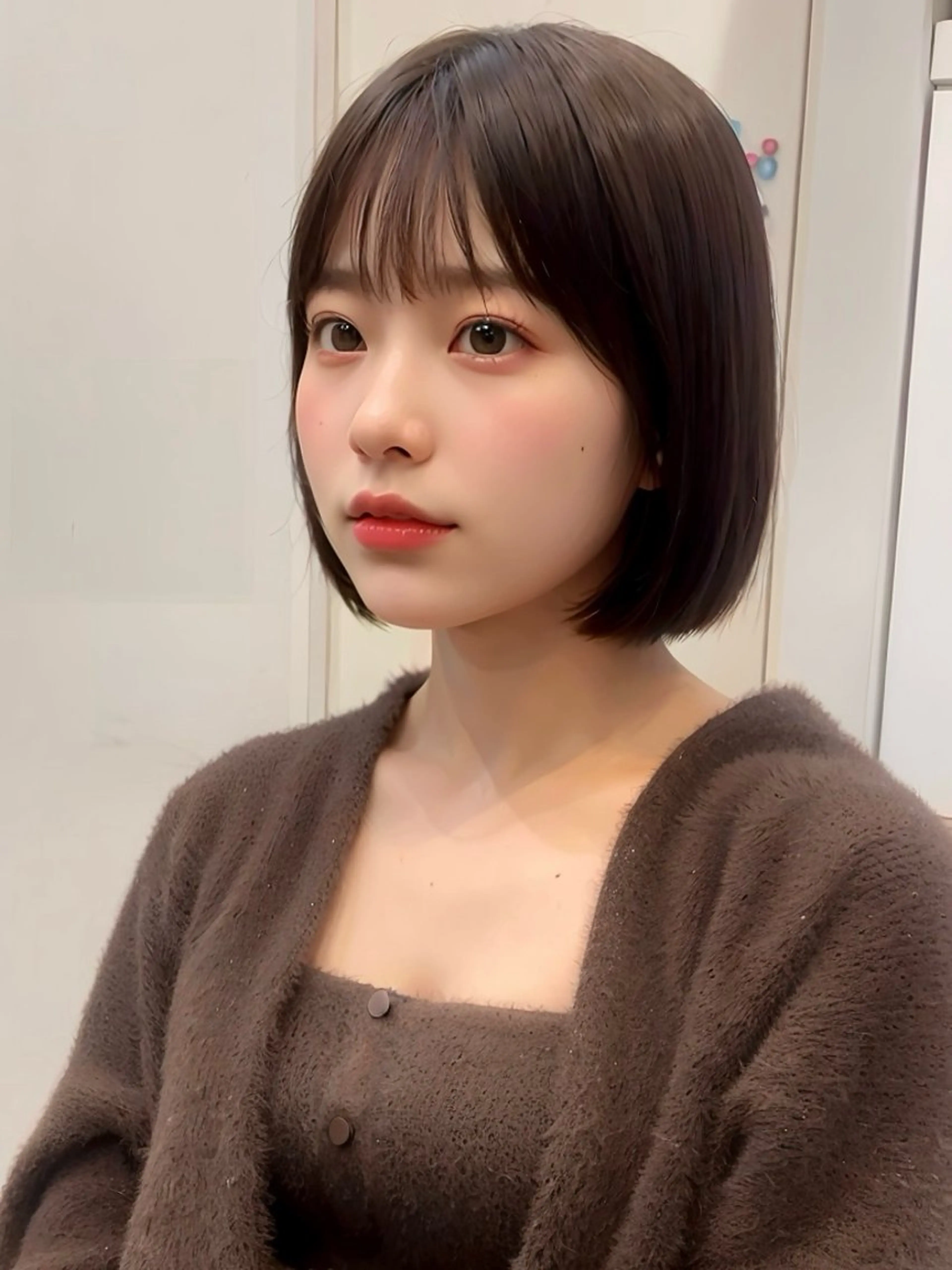 ミディアム 🩶透明感カラー🩶 ミズキのヘアスタイル