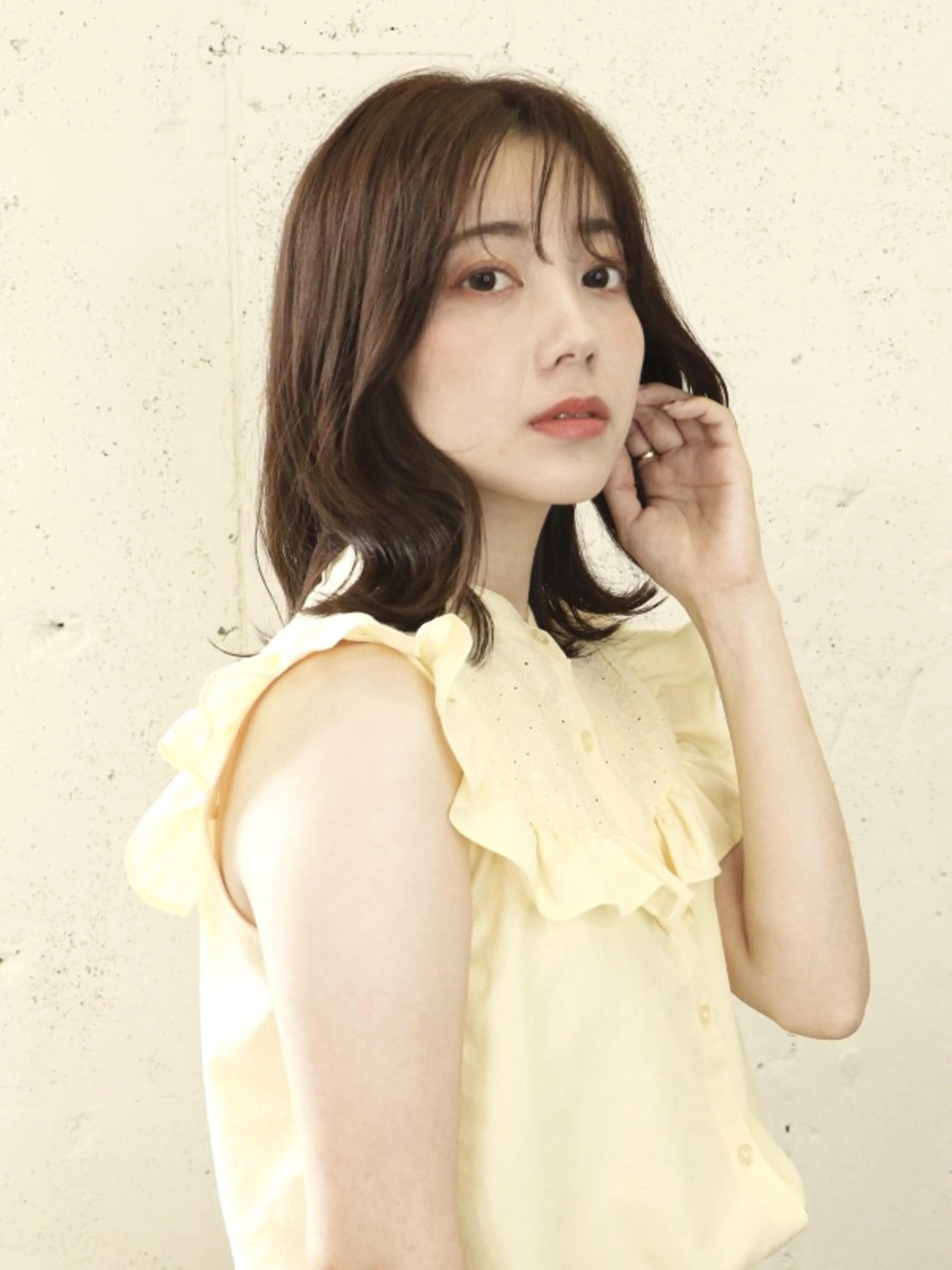 ショート 山口大翔 メンズバレイヤージュのヘアスタイル