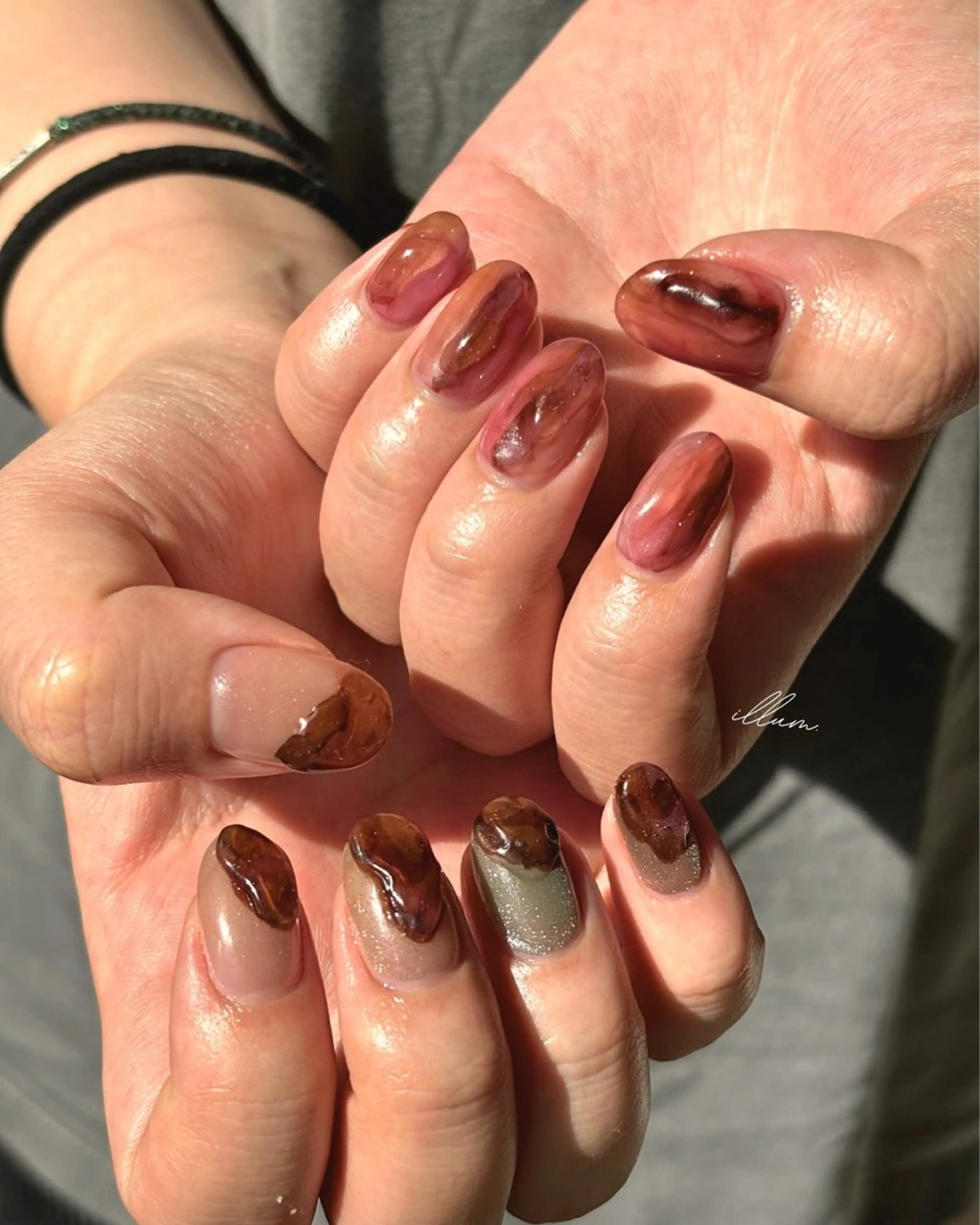 キッズ ネイル ハンドネイル illum hicariのネイルデザイン