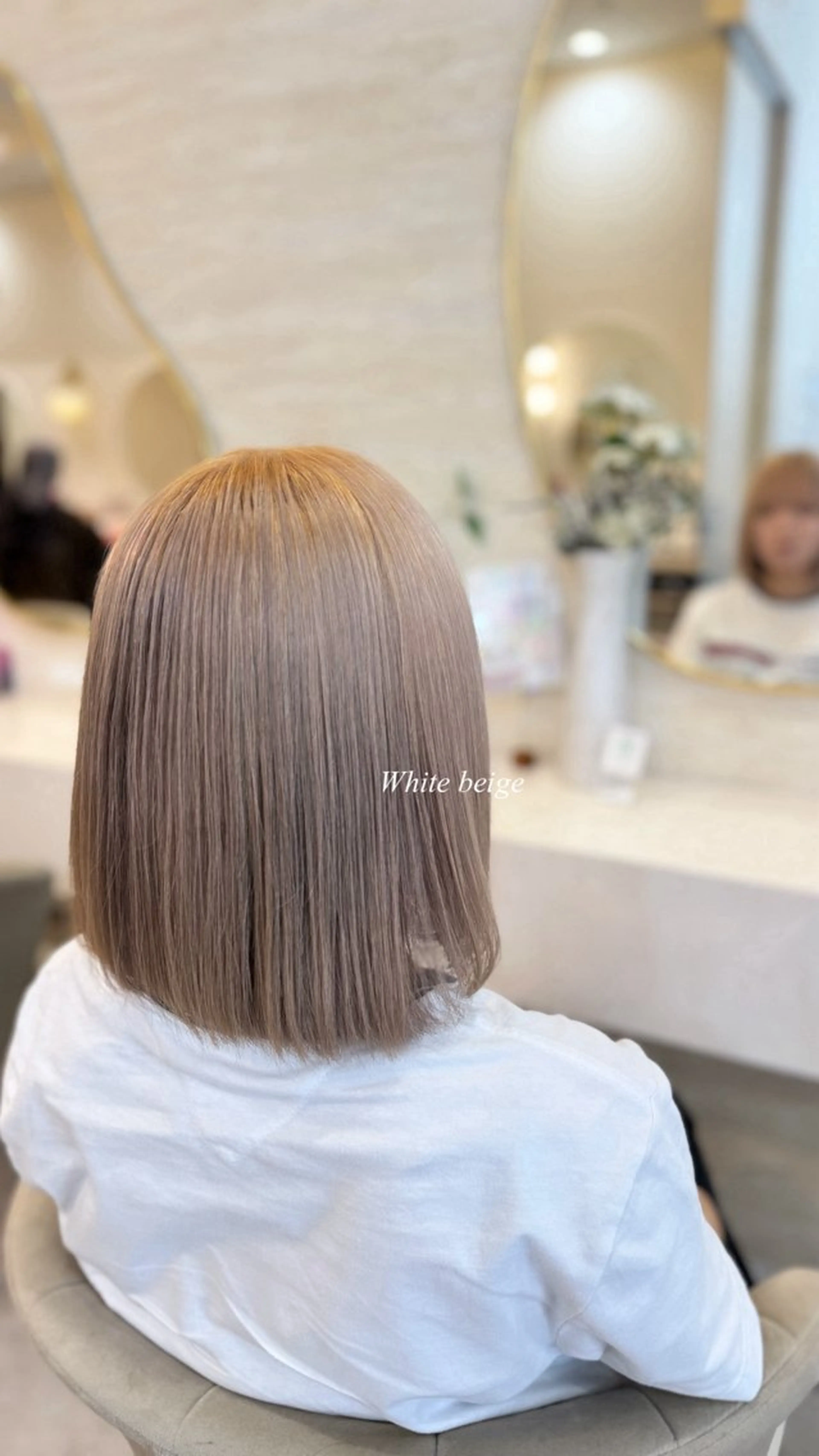 ミディアム カラー ヘアカラー 池袋レディースカット モデル募集中‼️のヘアスタイル
