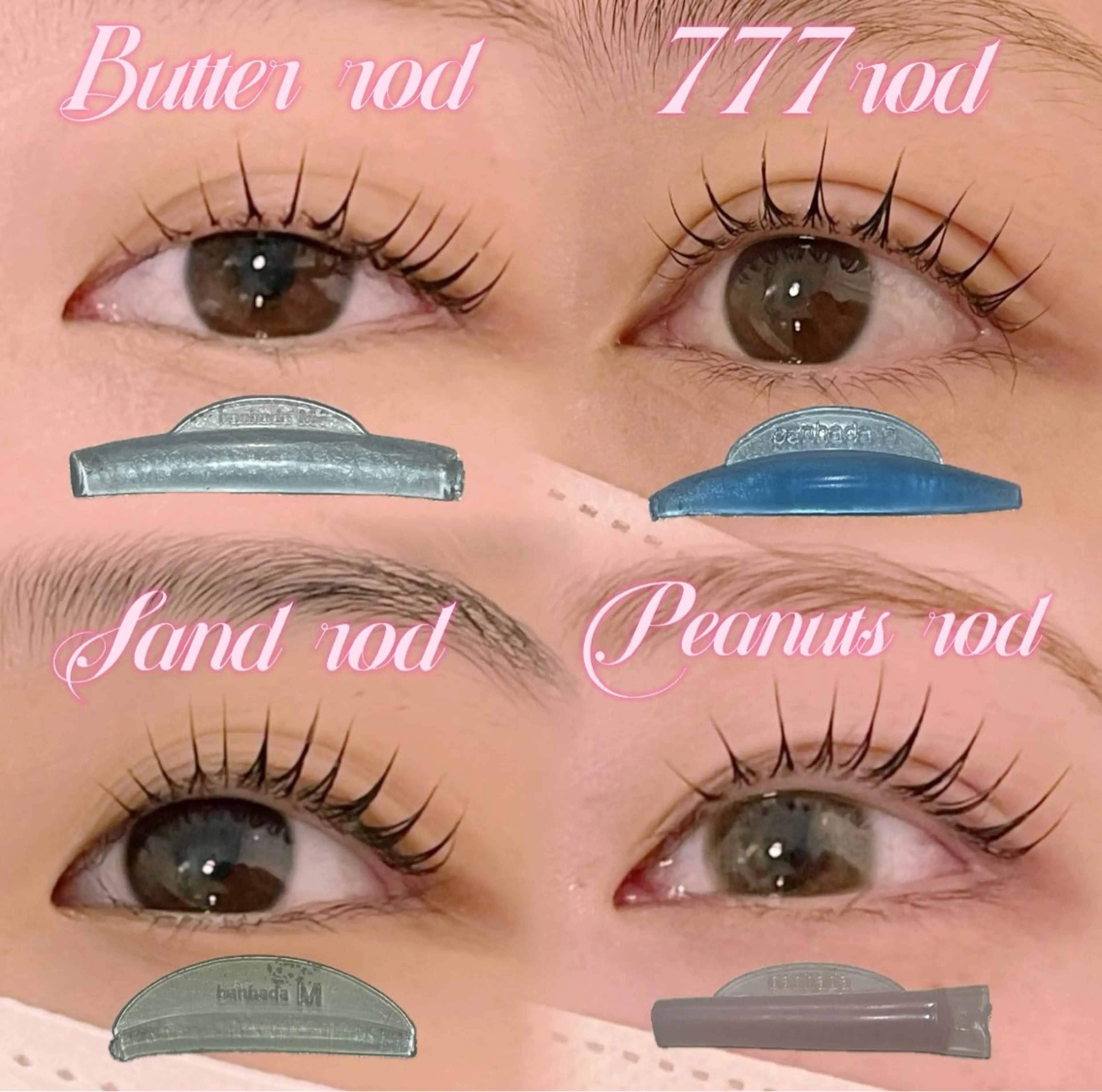 マツエク・マツパ まつげパーマ マツパ ♡ re-born sakura ♡のマツエク・マツパデザイン