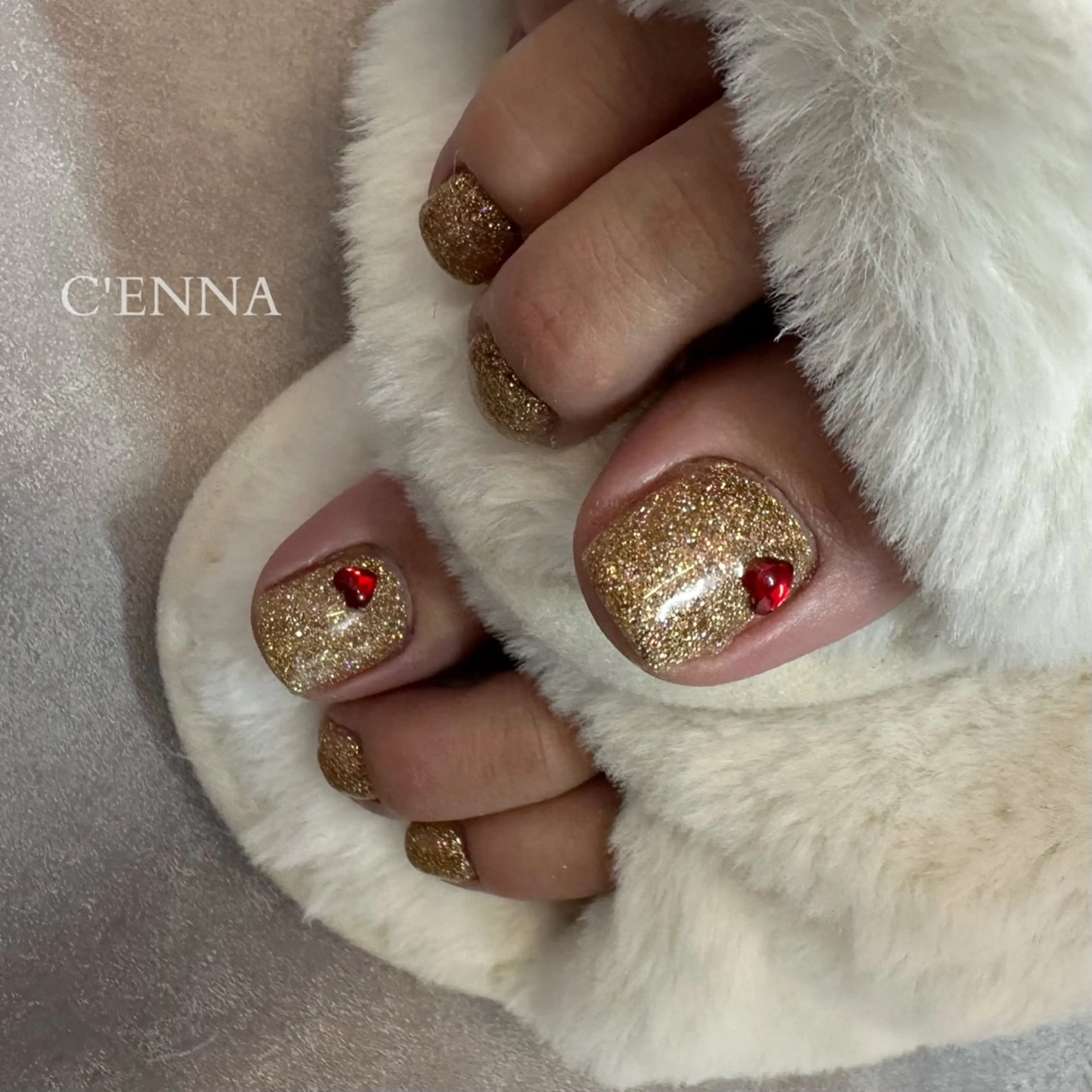ネイル フットネイル CENNA RIRIKAのネイルデザイン