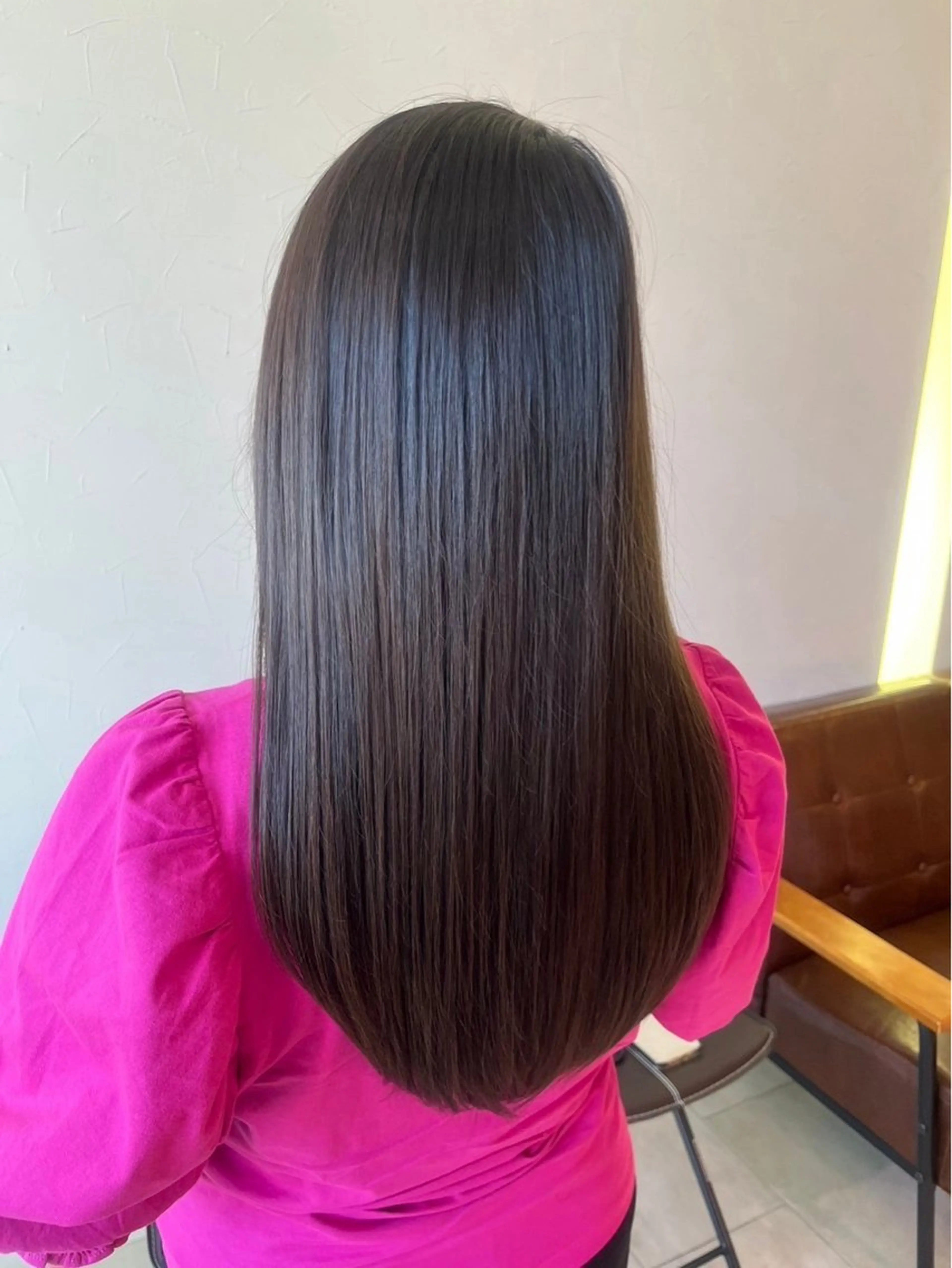 ロング カラー Cuthie所属・沖本 あやののヘアスタイル