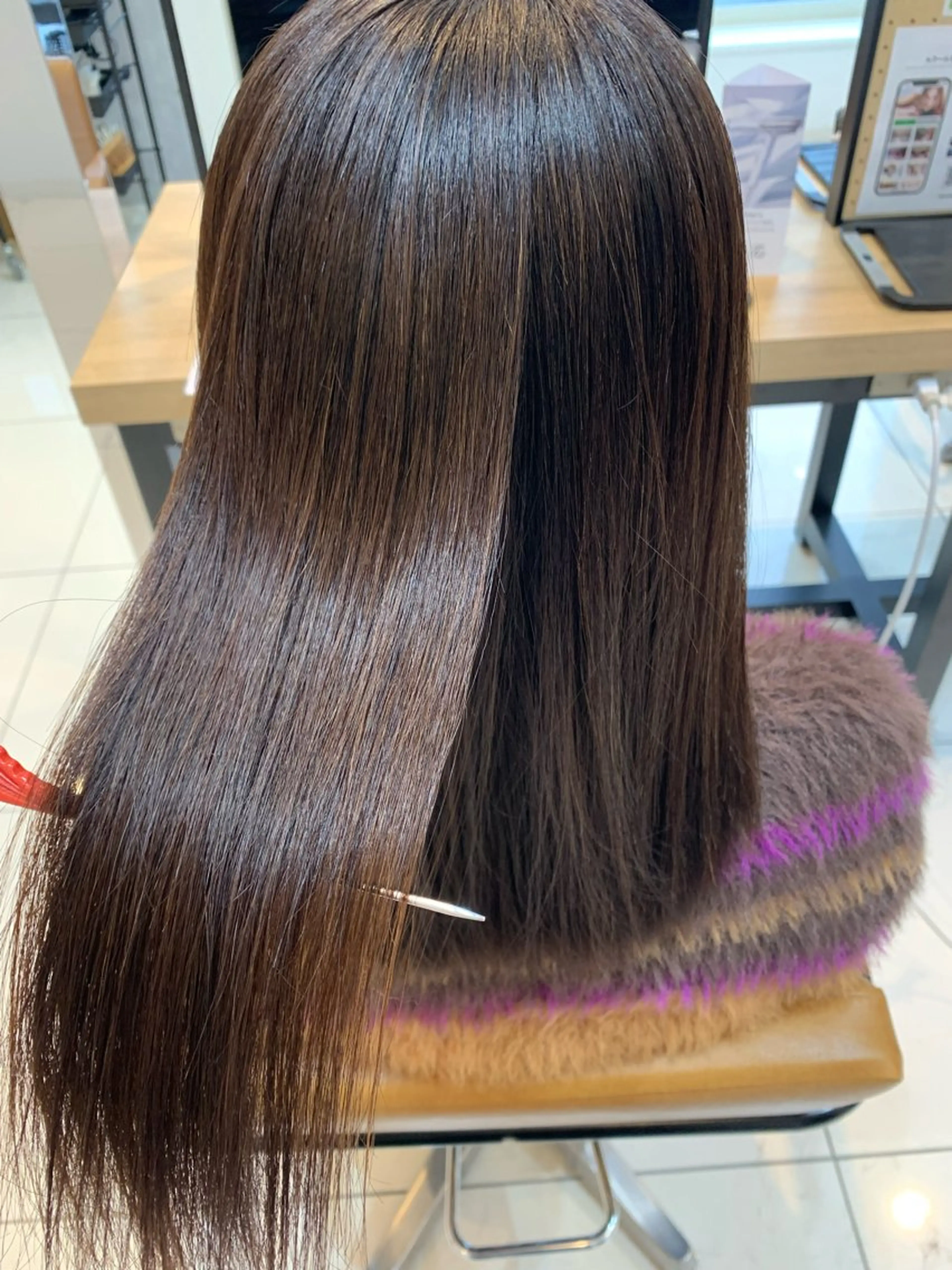 セミロング ルクール上越店　林 郁弥のヘアスタイル