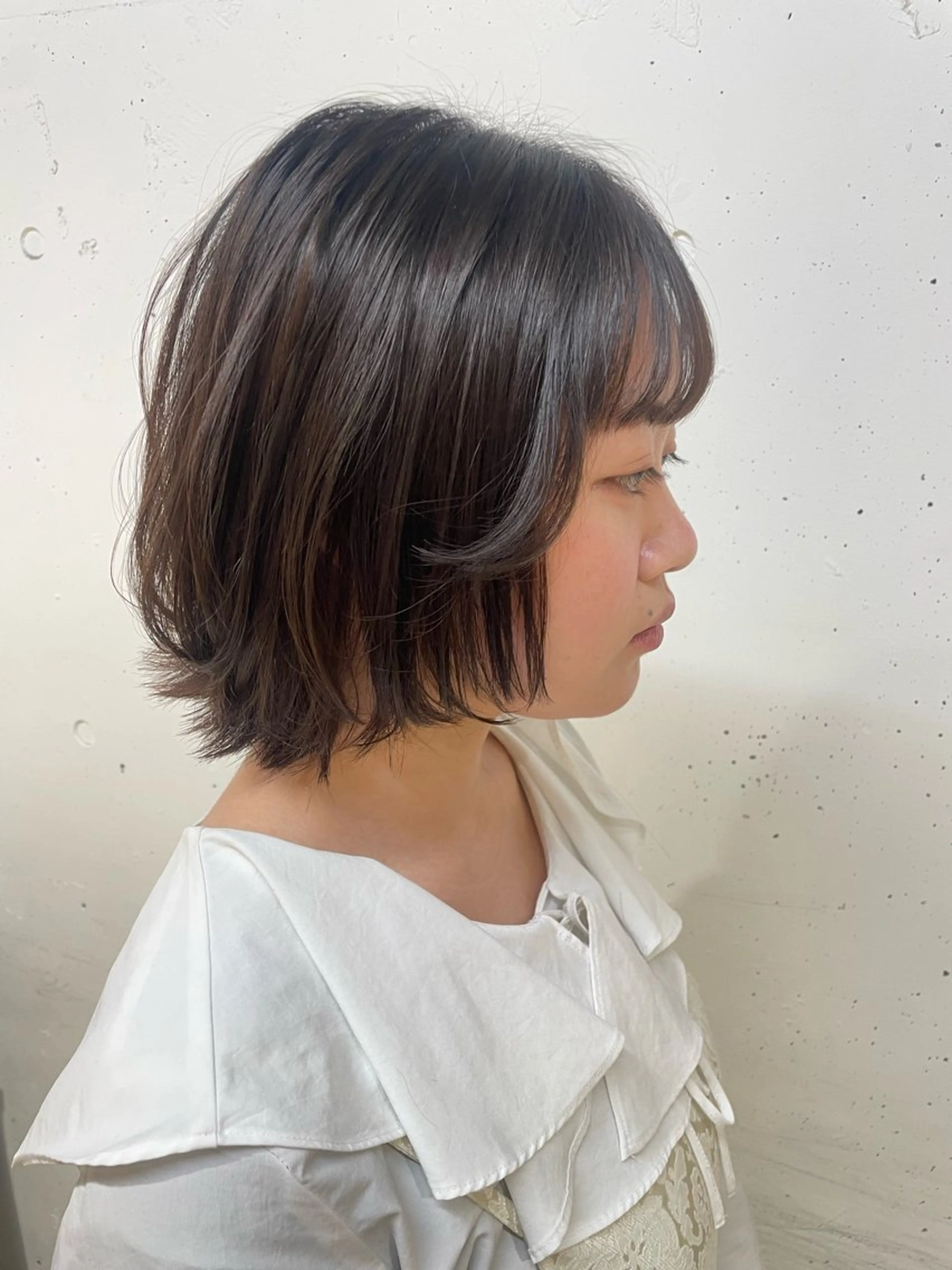 ミディアム 髪質改善/縮毛/新宿 🫧SUZUKA🫧のヘアスタイル