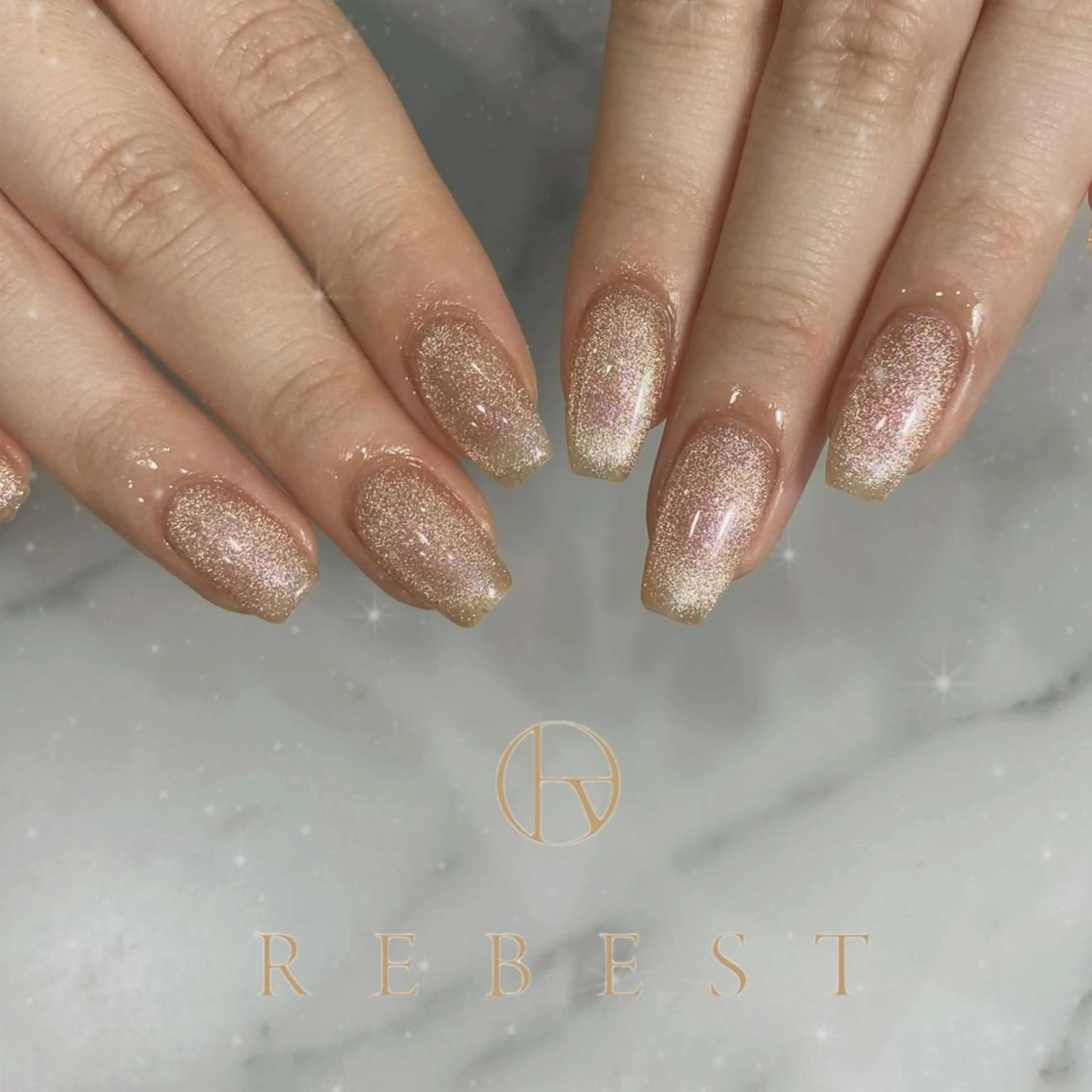 ネイル REBEST🎀 付け放題のネイルデザイン