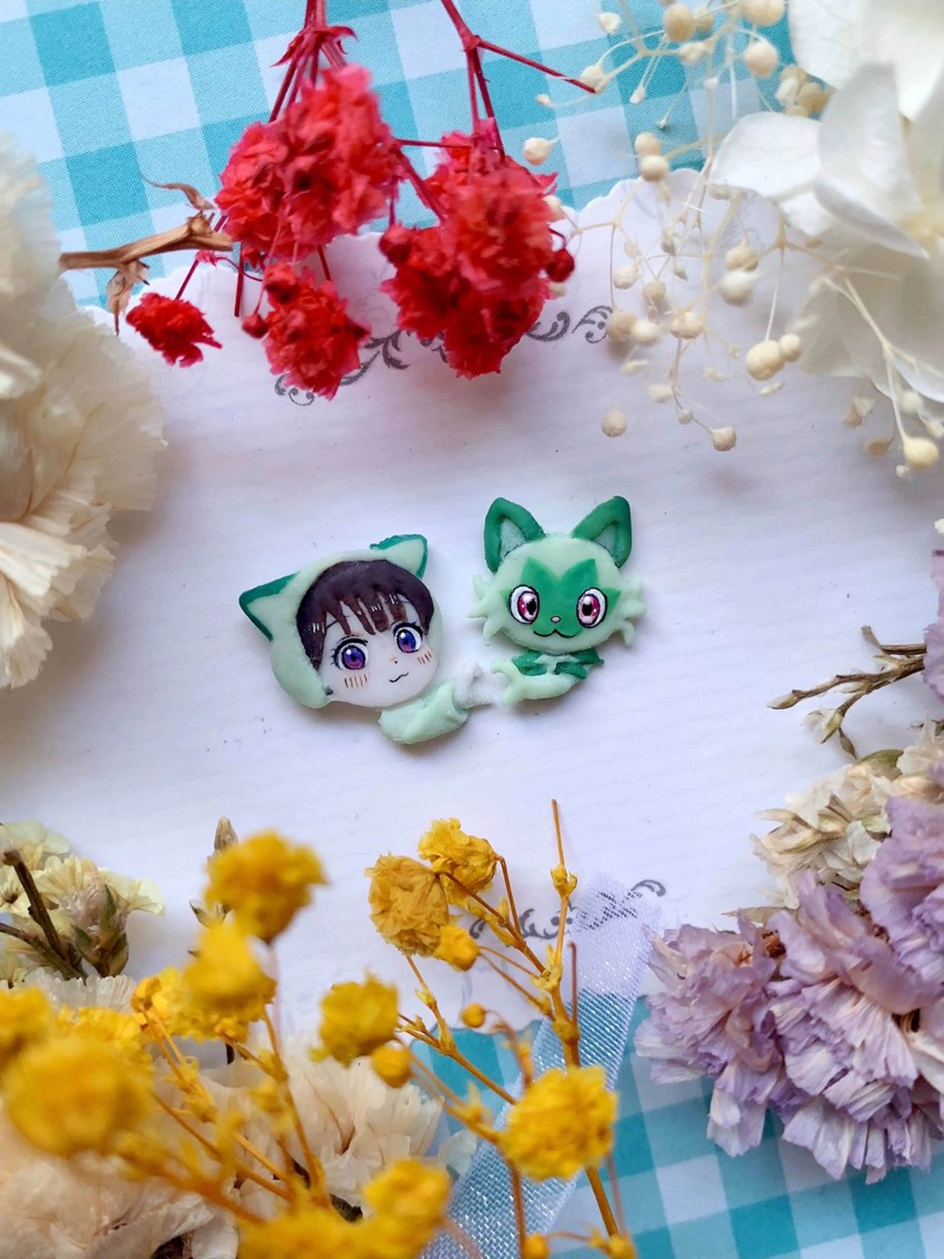 ネイル アートネイル ぷっくりネイル シェアサロンLei.g(レイジー)所属・3Dアートネイル💗 都築レナのネイルデザイン