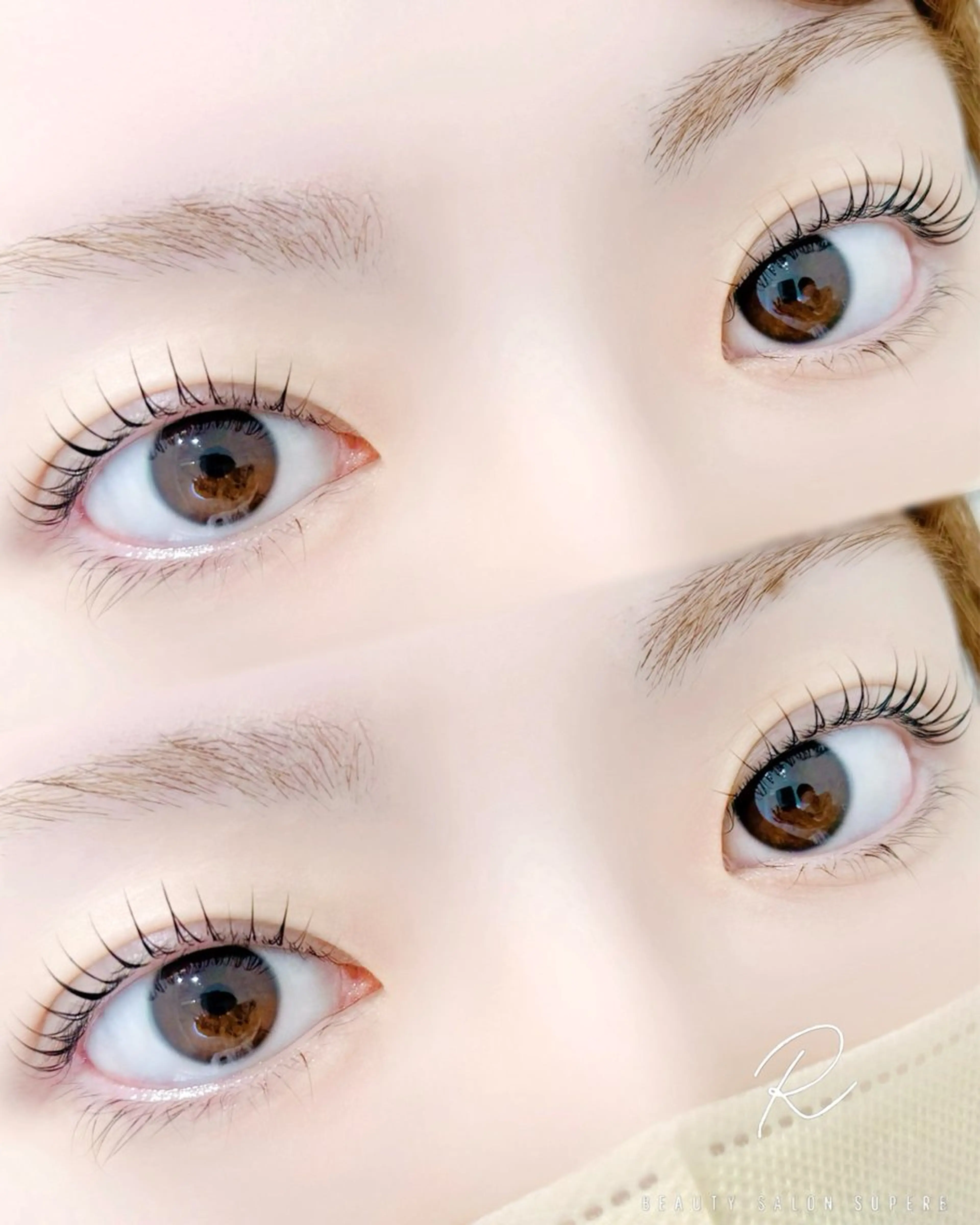 マツエク・マツパ マツパ R BEAUTY YUINAのマツエク・マツパデザイン