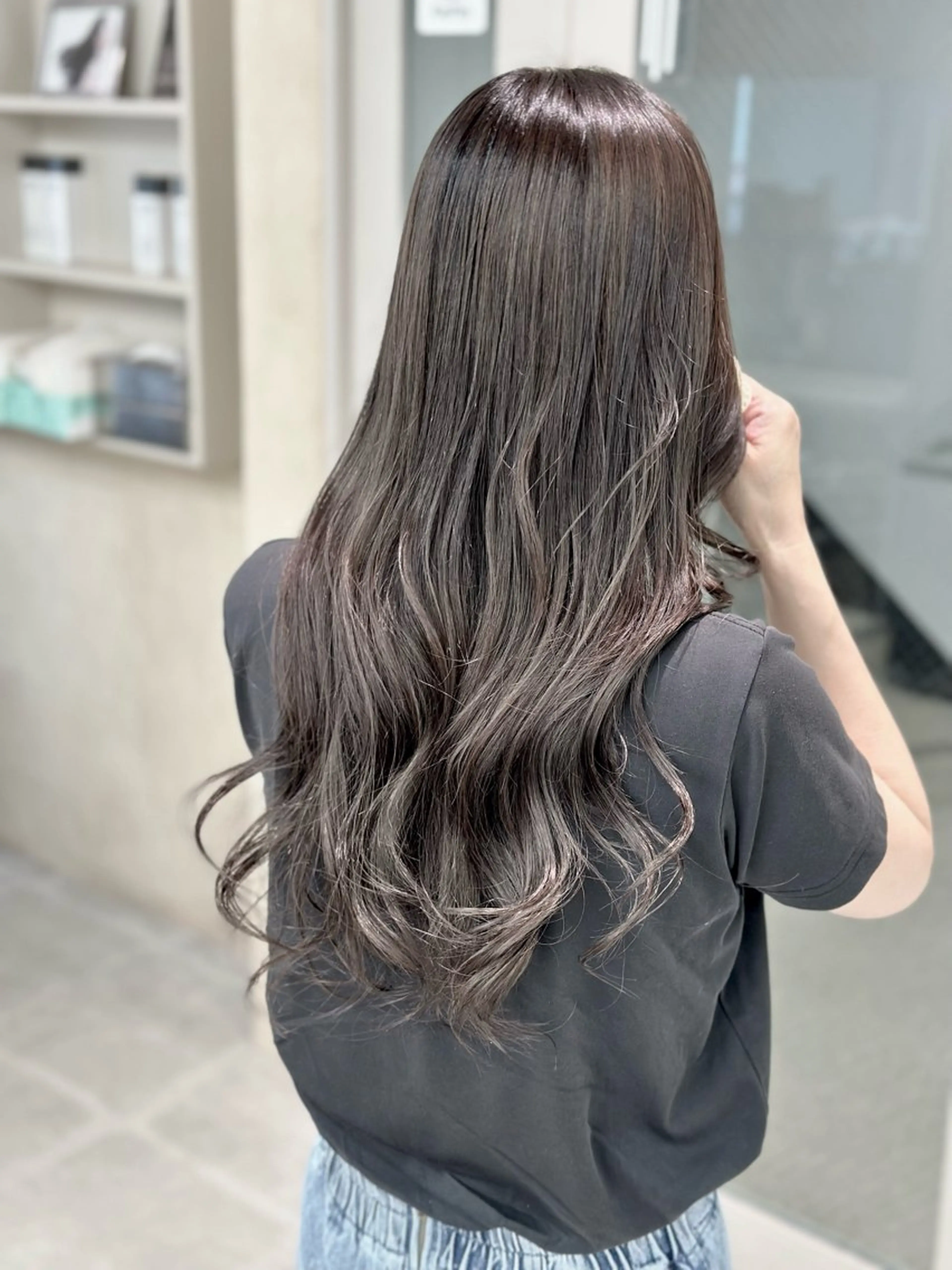 ロング カラー EIGHT kumagaya 熊谷店 【エイト】所属・🤍透明感カラー🤍 Moeのヘアスタイル